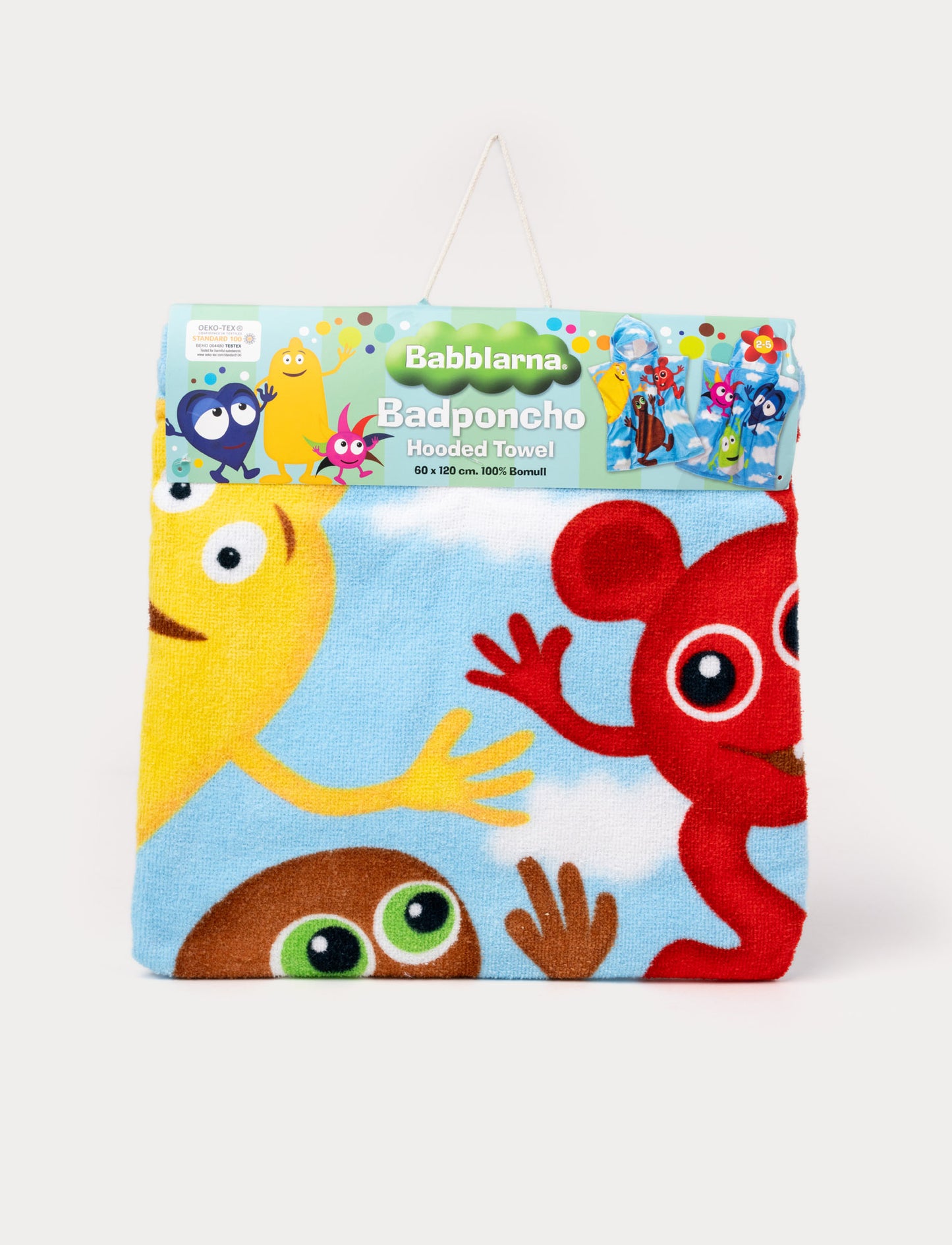 Babblarna, Kylpyponcho, Taivaansininen