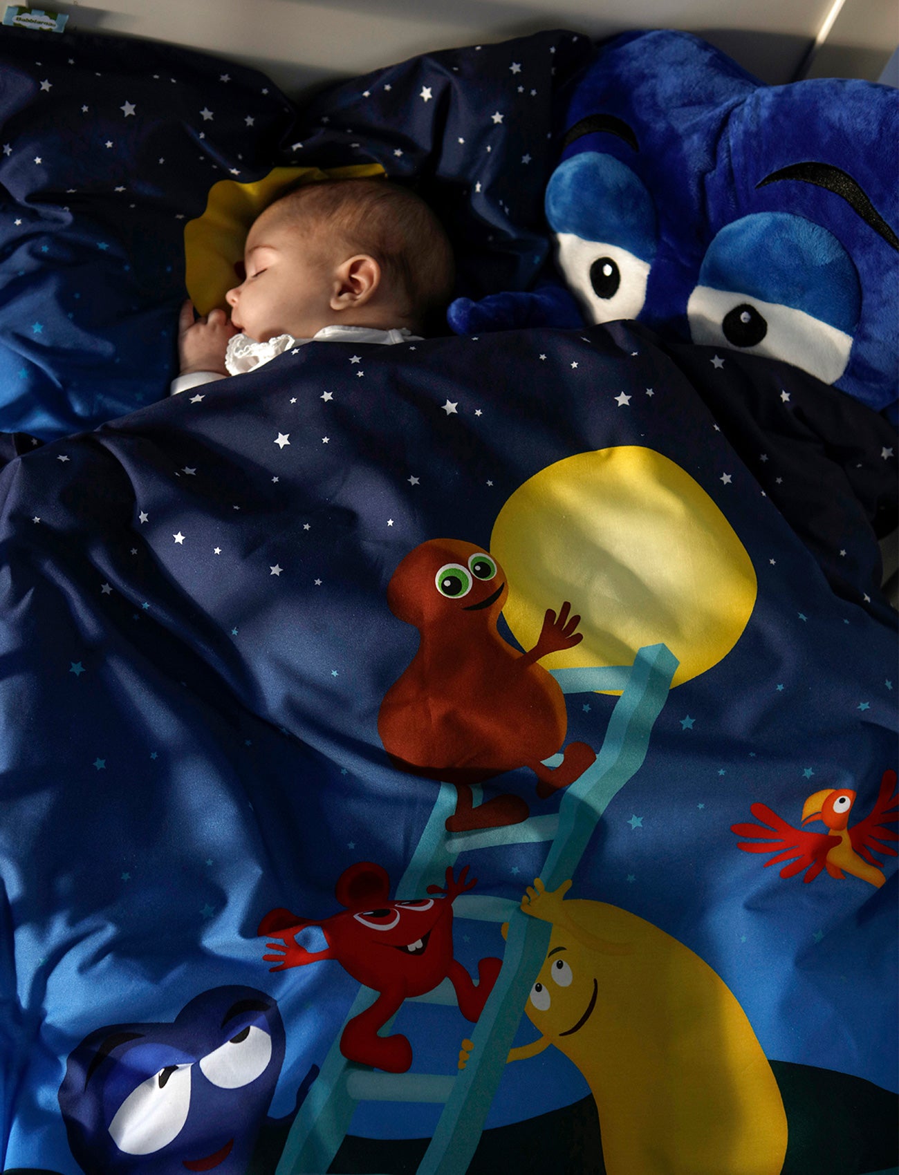 Babblarna Baby, Bäddset spjälsäng, Månen