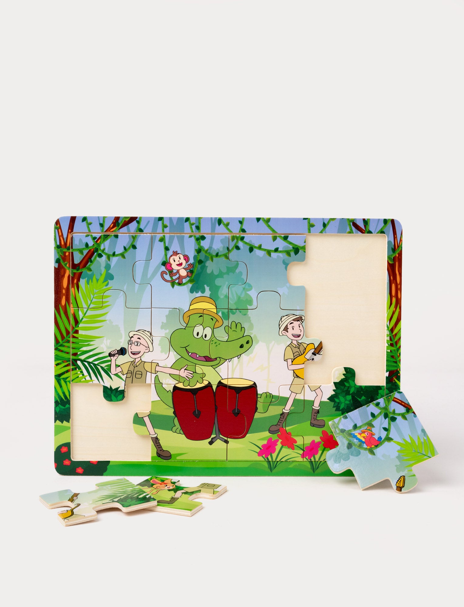 Image of Arne Alligator, Puzzle, 12 pieces