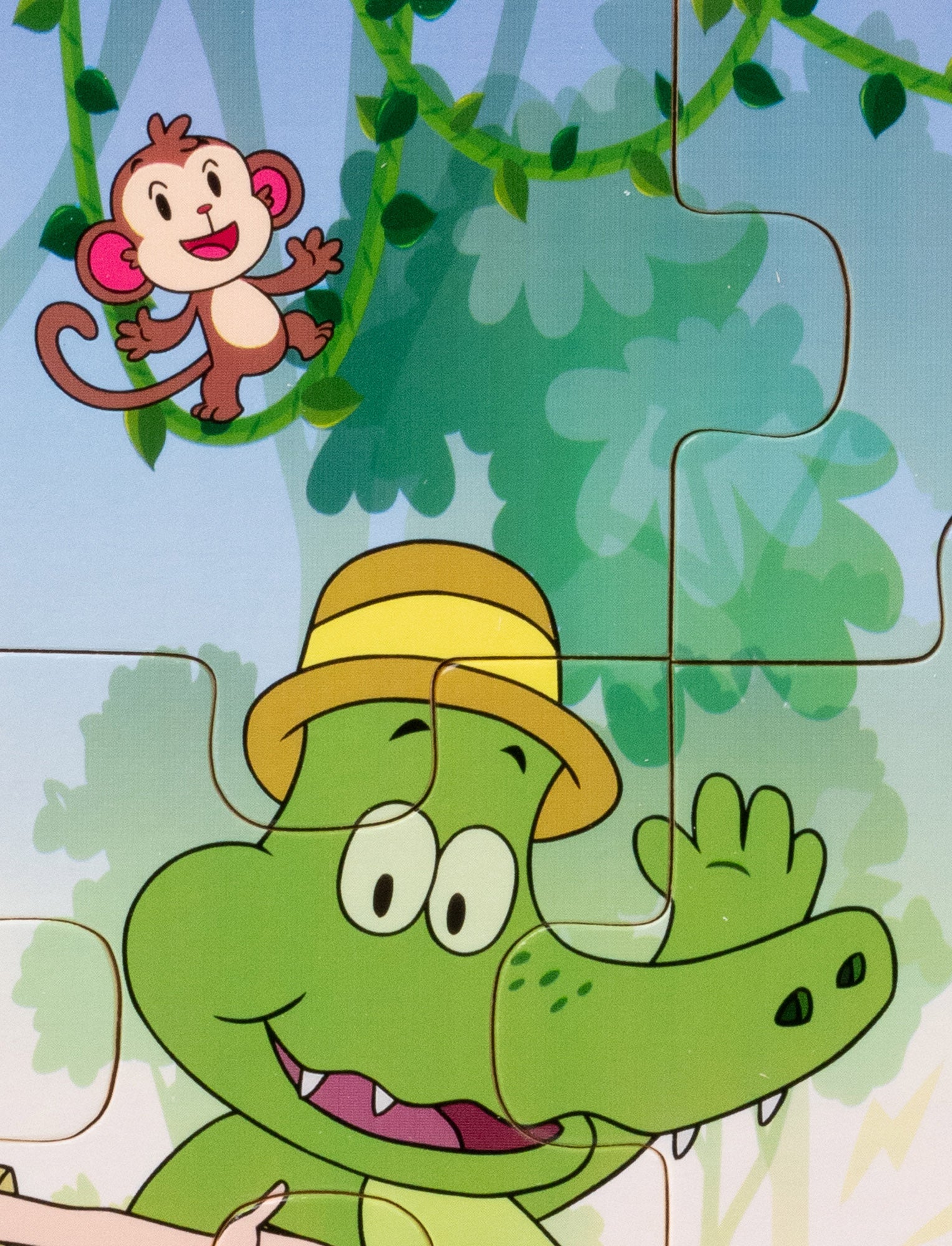 Image of Arne Alligator, Puzzle, 12 pieces