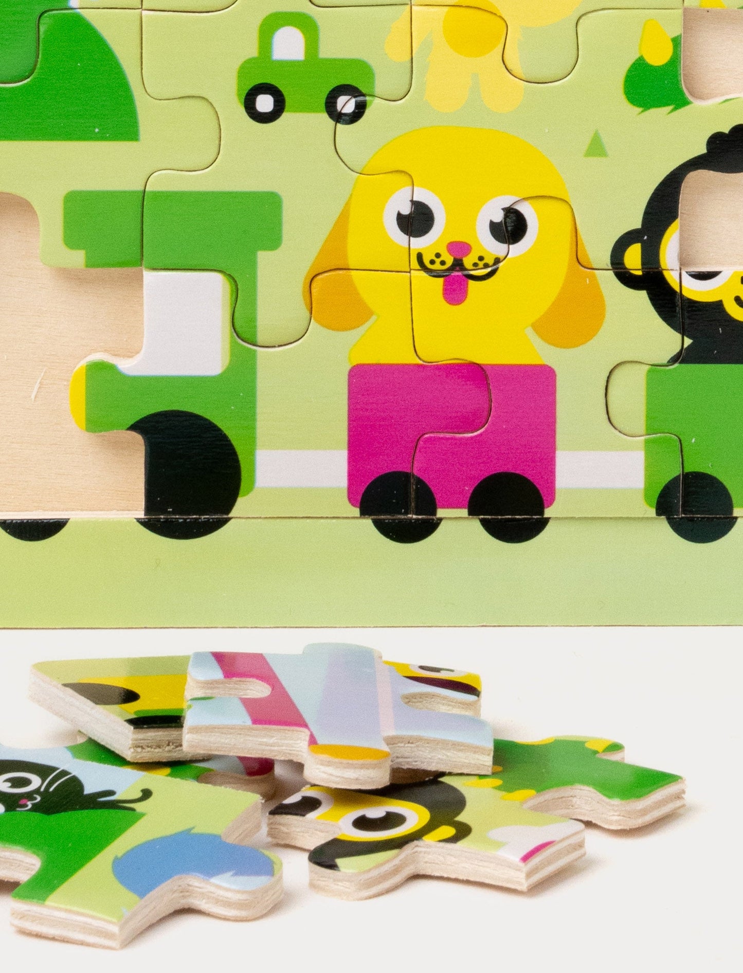 Bolibompa, Pussel, Draken i lekparken, 48 bitar