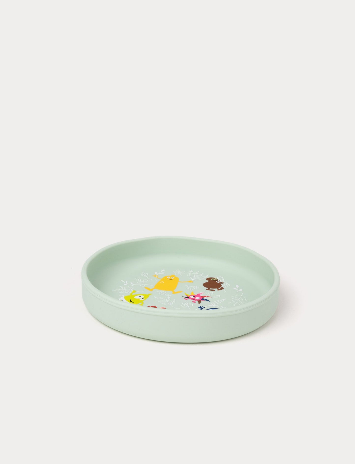 Babblarna, Silicone Plate, In Nature