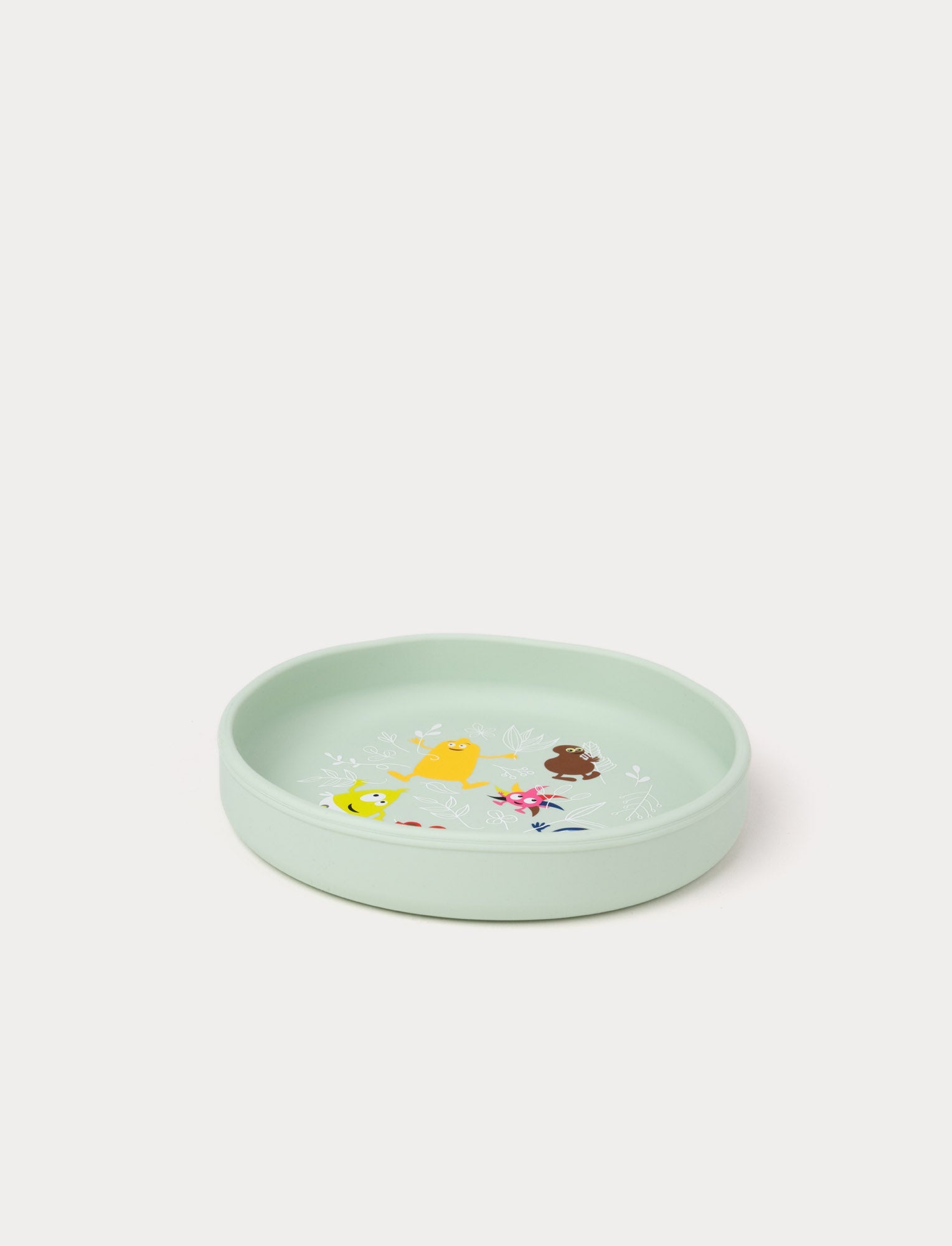 Image of Babblarna, Silicone Plate, In Nature