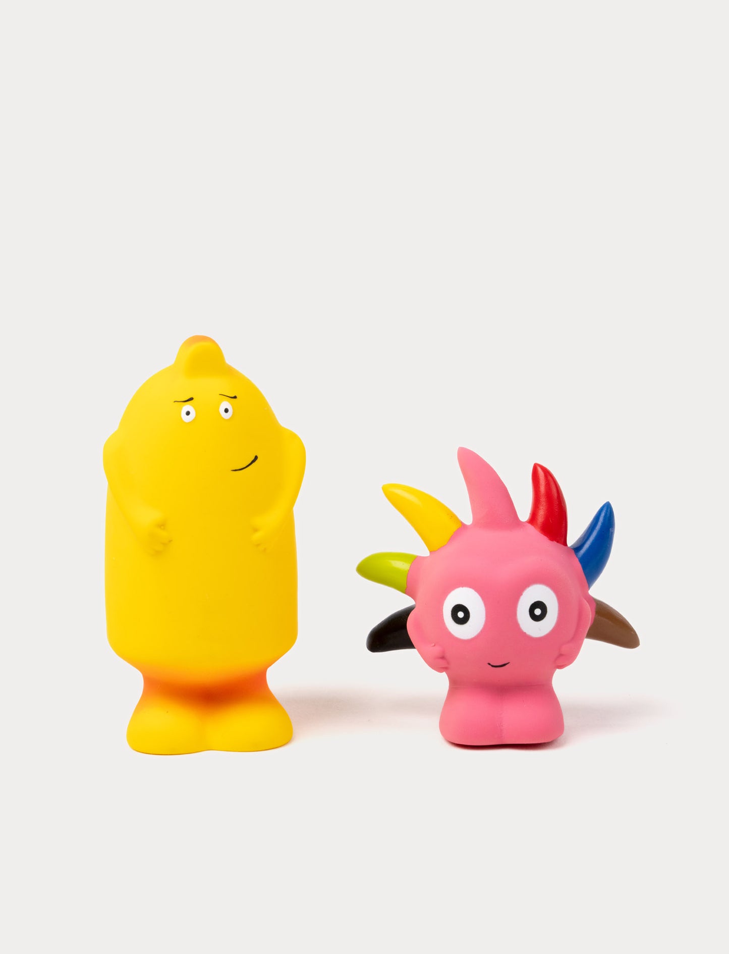 Babblarna, Natural Rubber Figures, Bibbi/Diddi