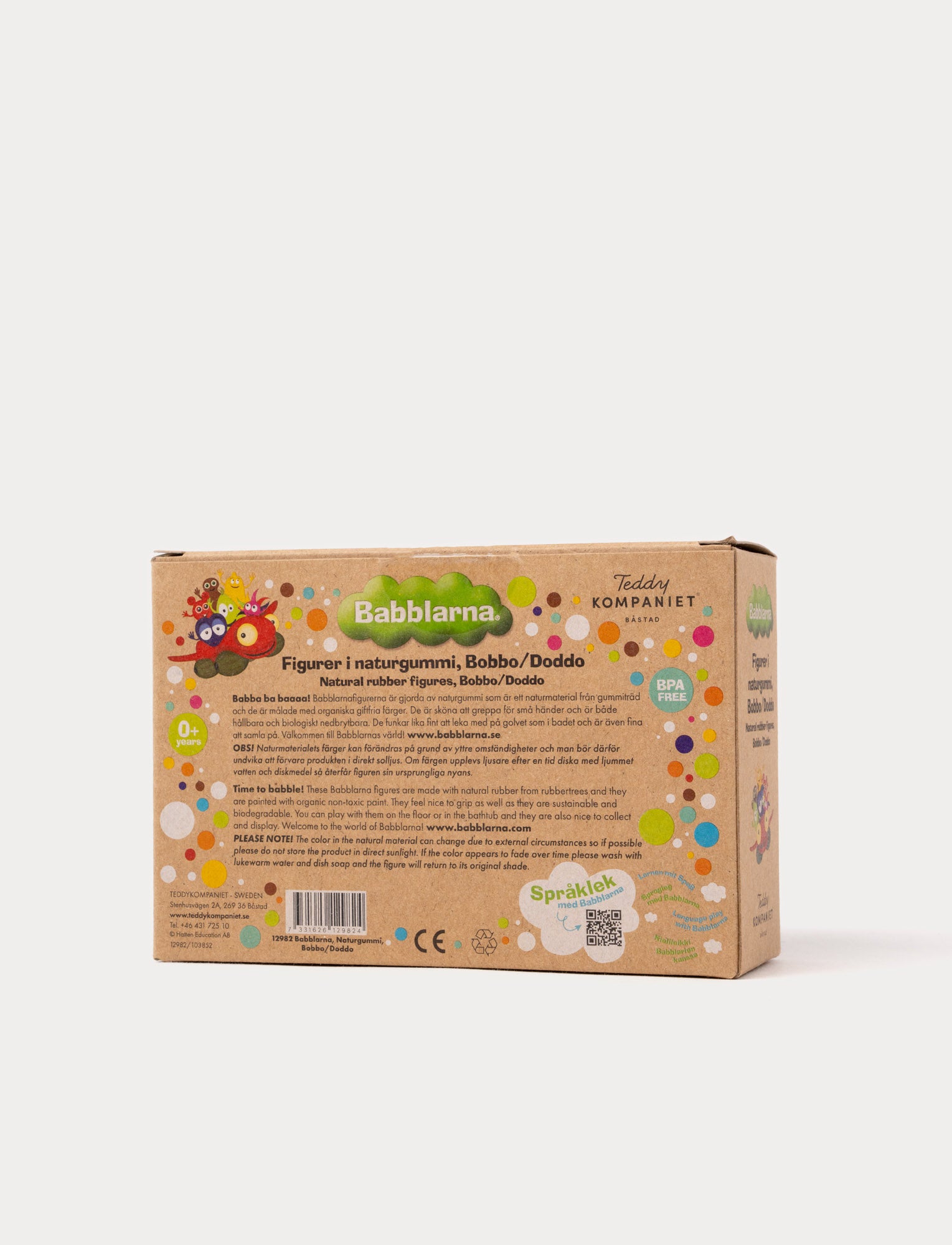 Image of Babblarna, Natural Rubber Figures, Bobbo/Doddo