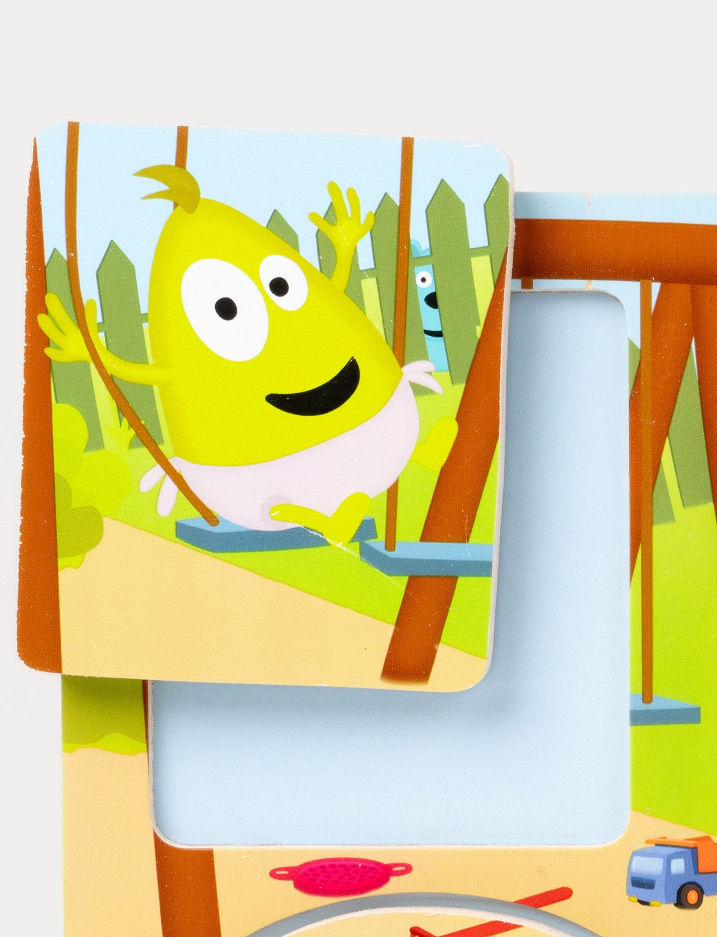 Babblarna, Peekaboo Puzzle, Playground, 6 Figures