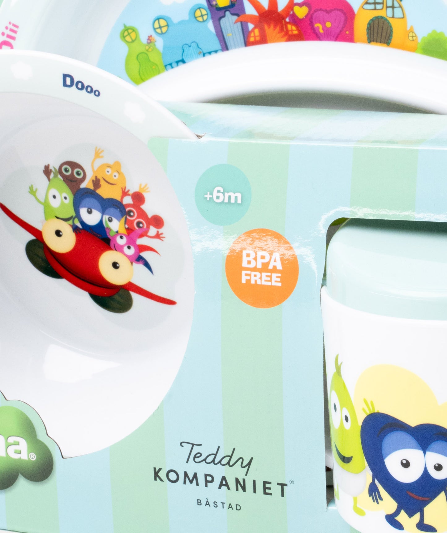 Babblarna, Dinner Set, 3 Pieces