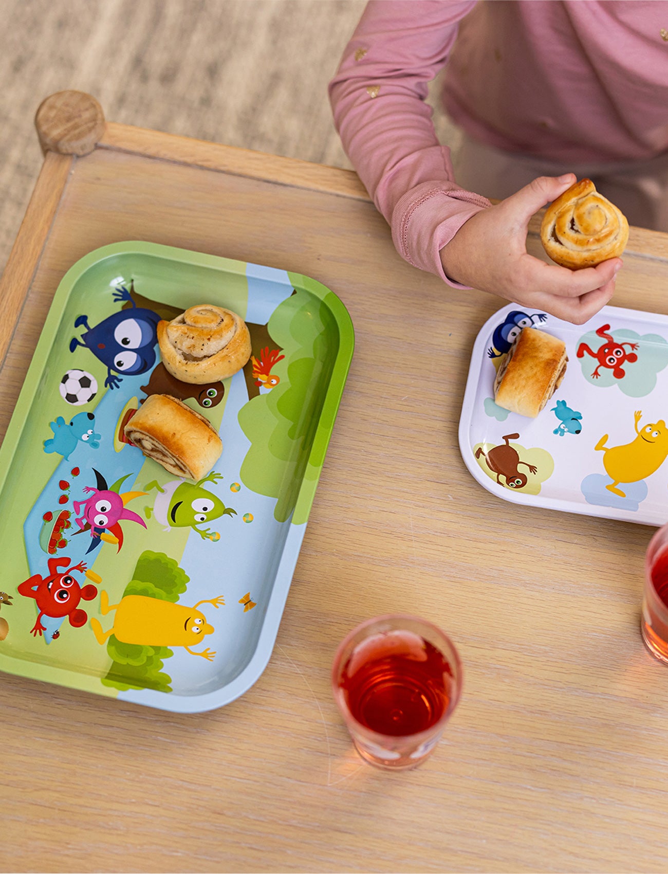 Babblarna, Metal Tray, Big