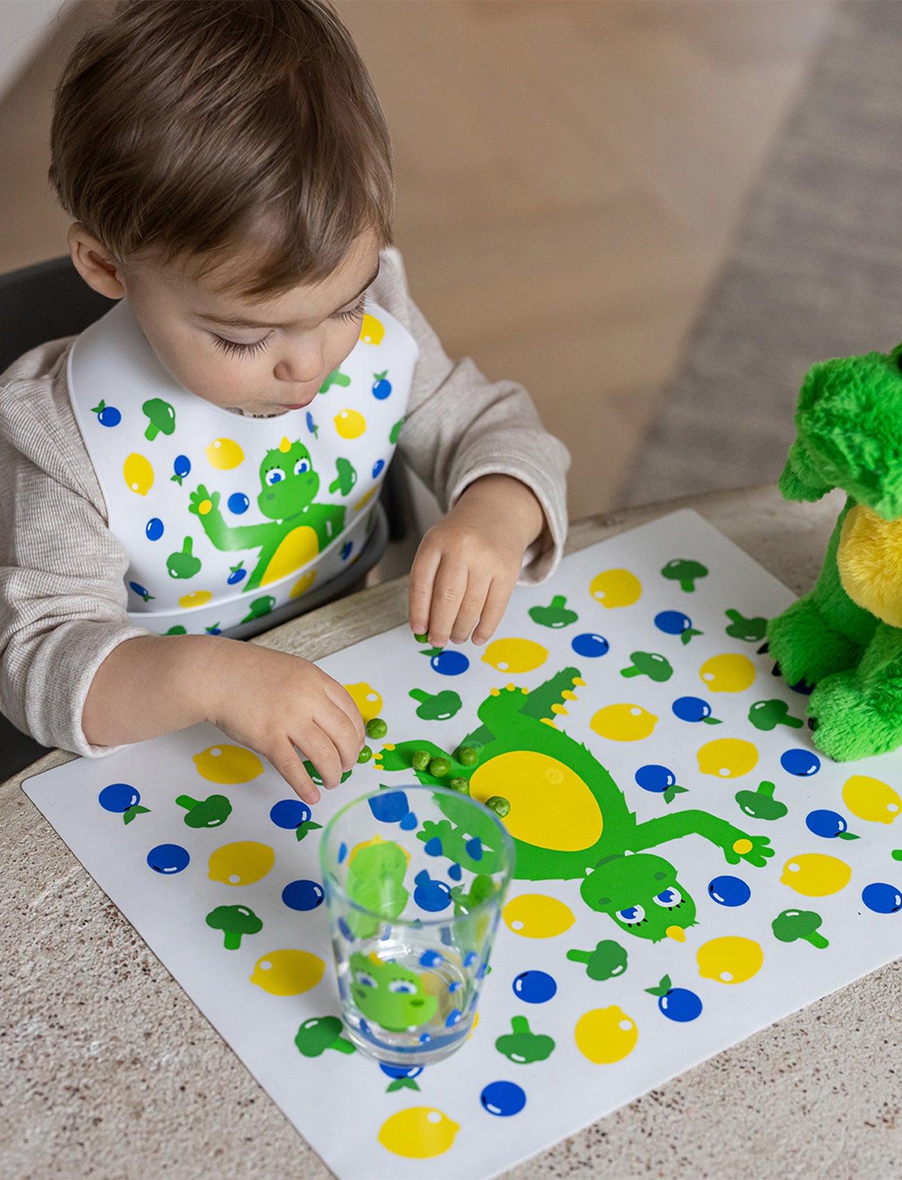 Bolibompa, Silikoninen ruokalappu