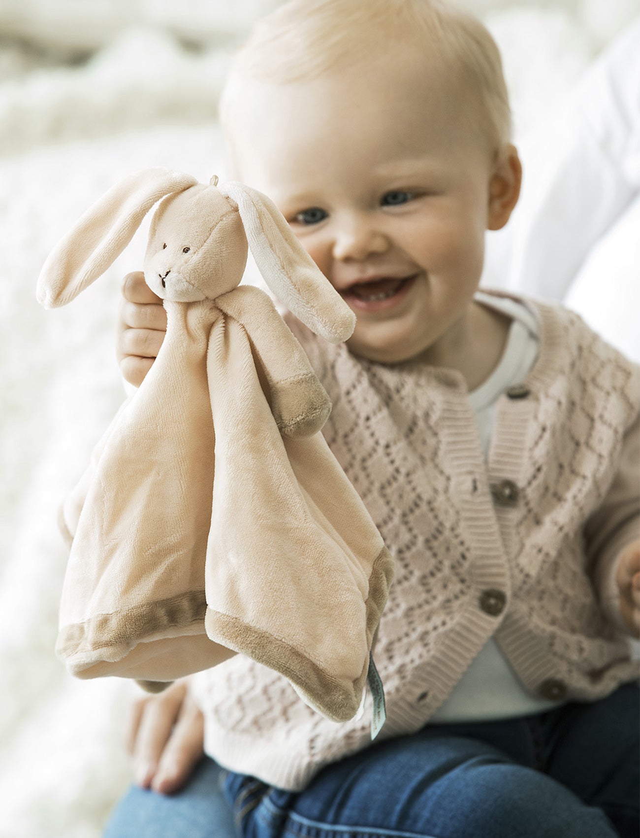 Image of Diinglisar, Baby Blanket, Bunny