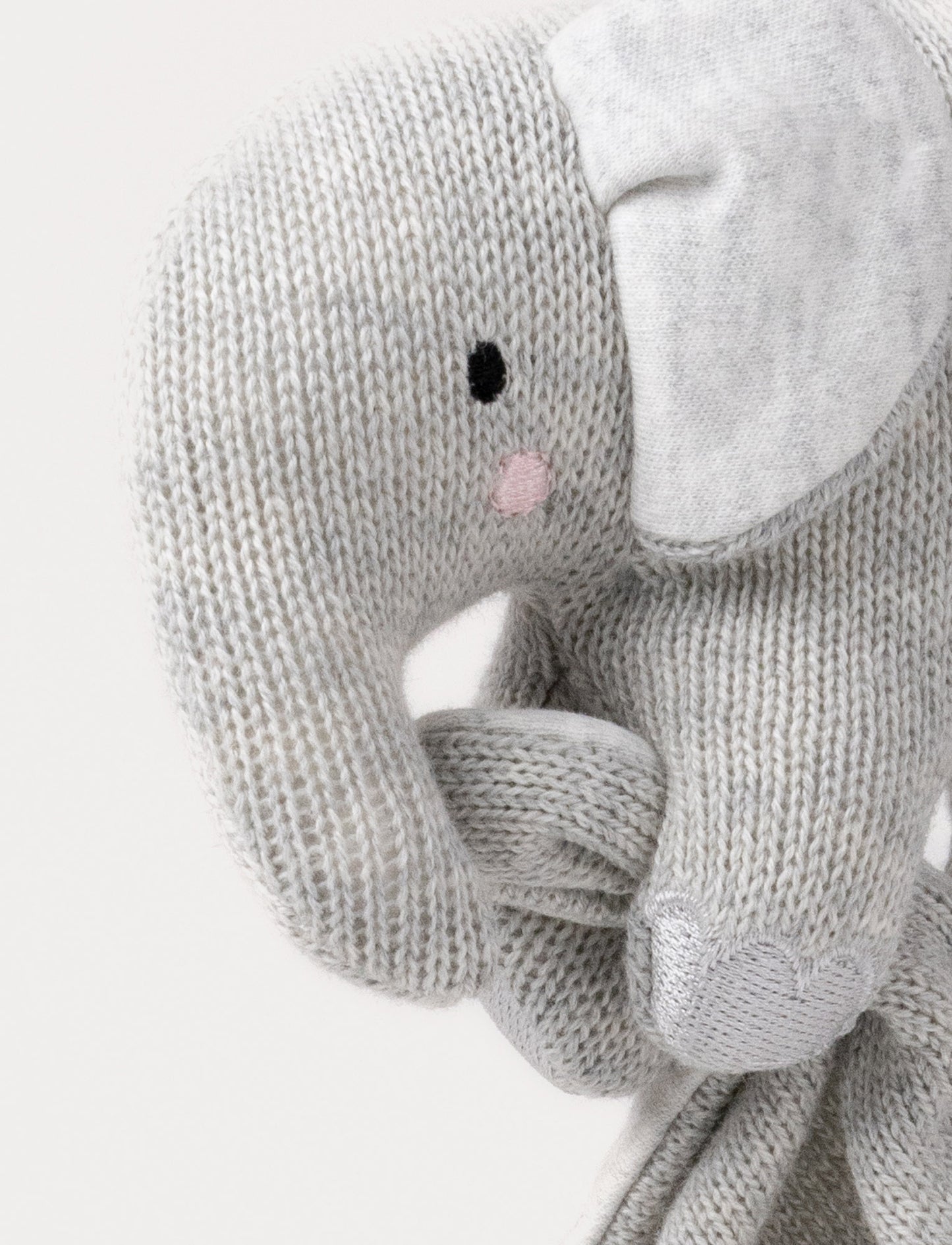 Cozy Knits, Baby Blanket, Elephant