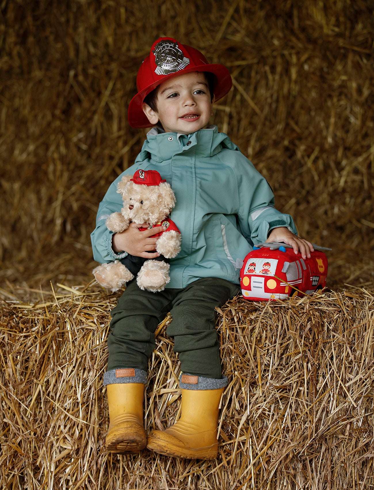 Glenn, Firefighter Teddy Bear