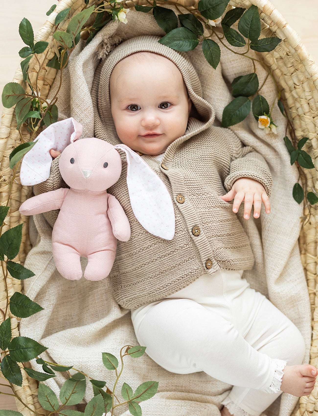 Elina, Kanin, Bomull & linnemix