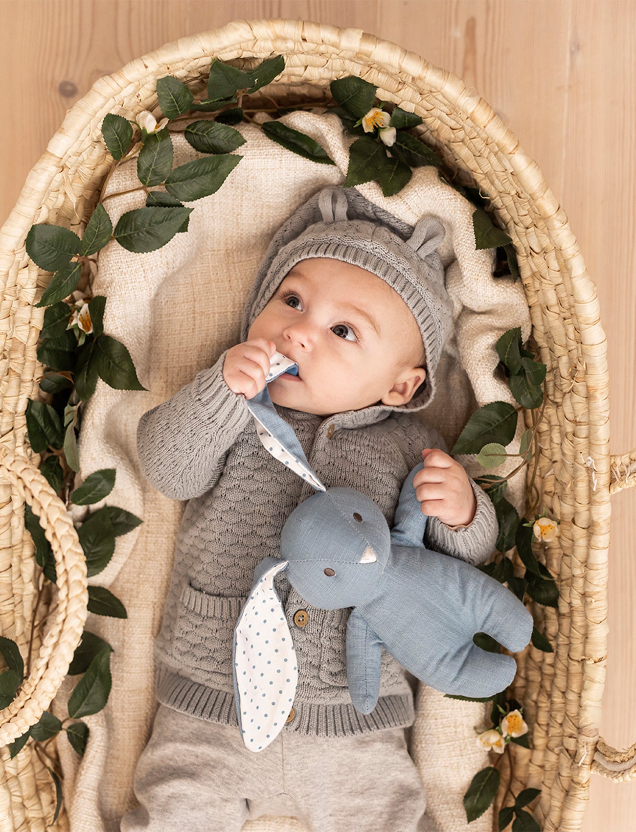 Elina, Kanin, Bomull & linnemix