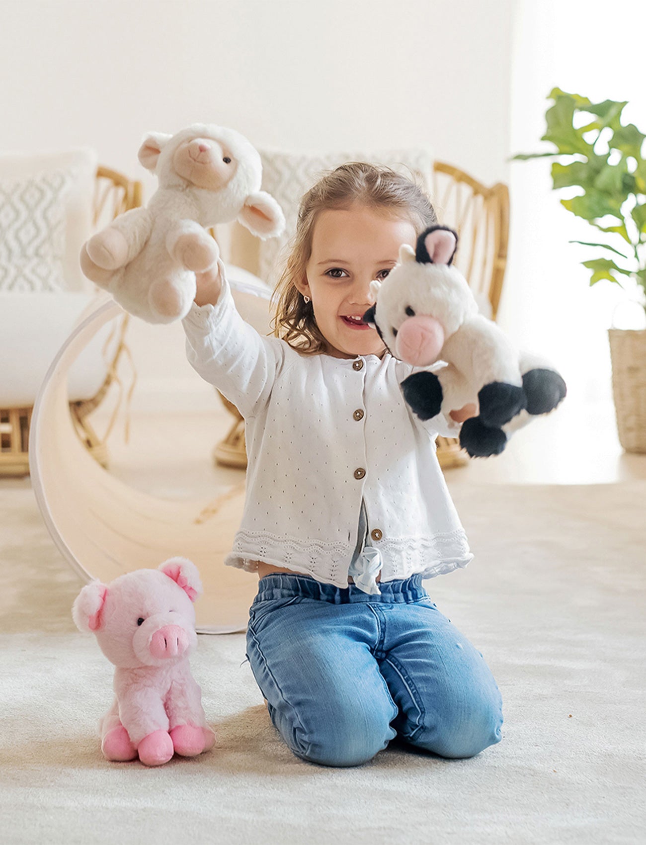 Image of Teddy Farm , Sittande ko