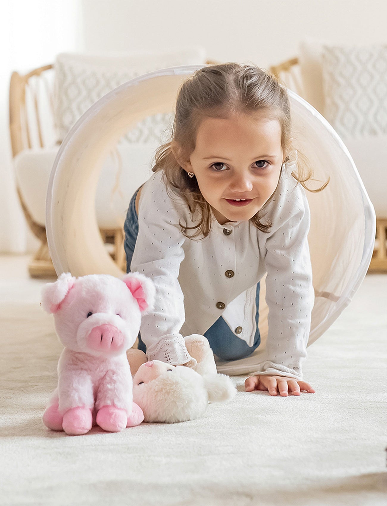 Teddy Farm, Sittande gris