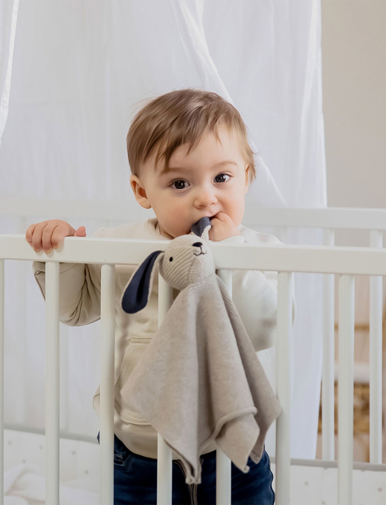 Teddy Baby, Snuttefilt, Hund, stickad