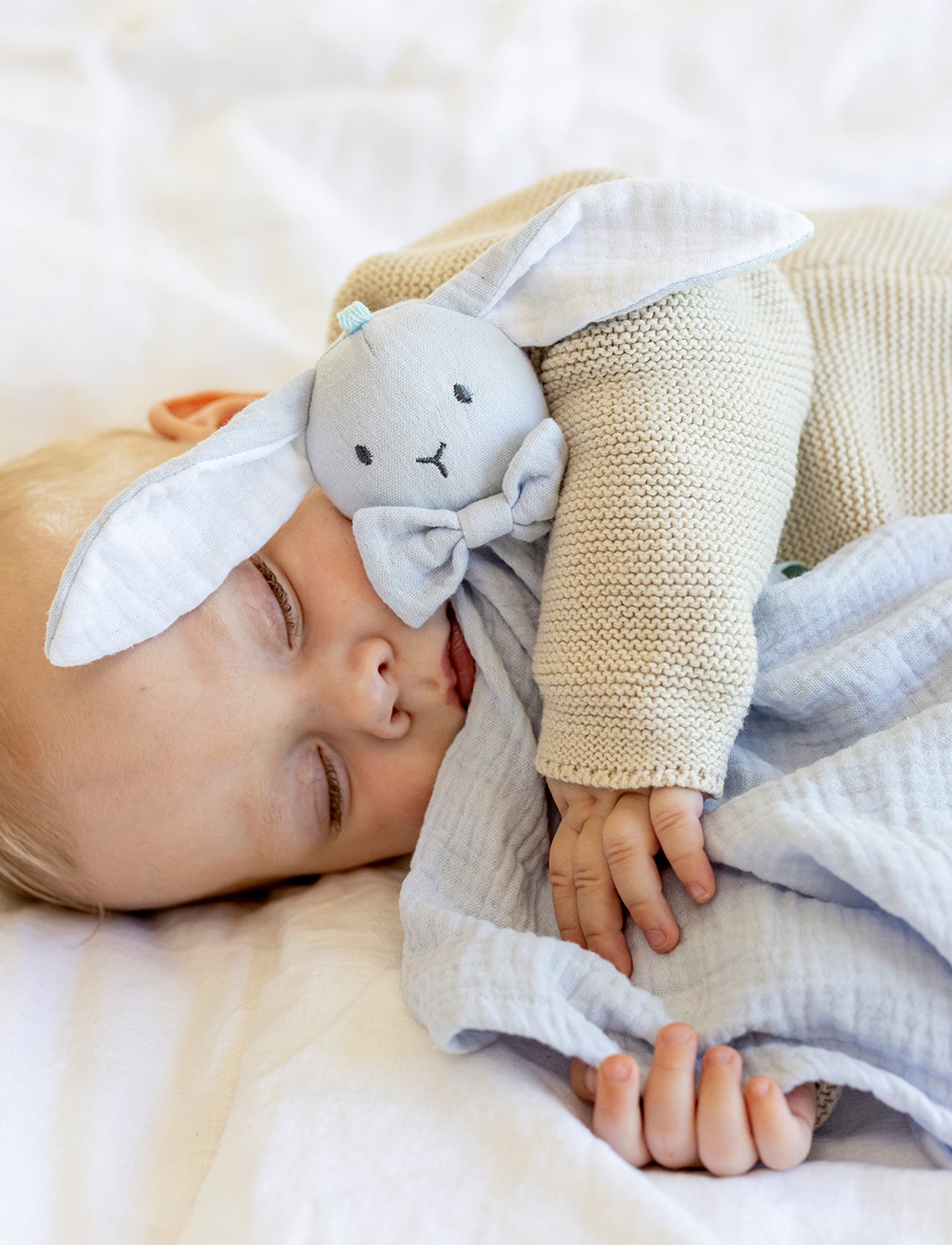 Diinglisar, Snuttefilt, Muslin, Kanin