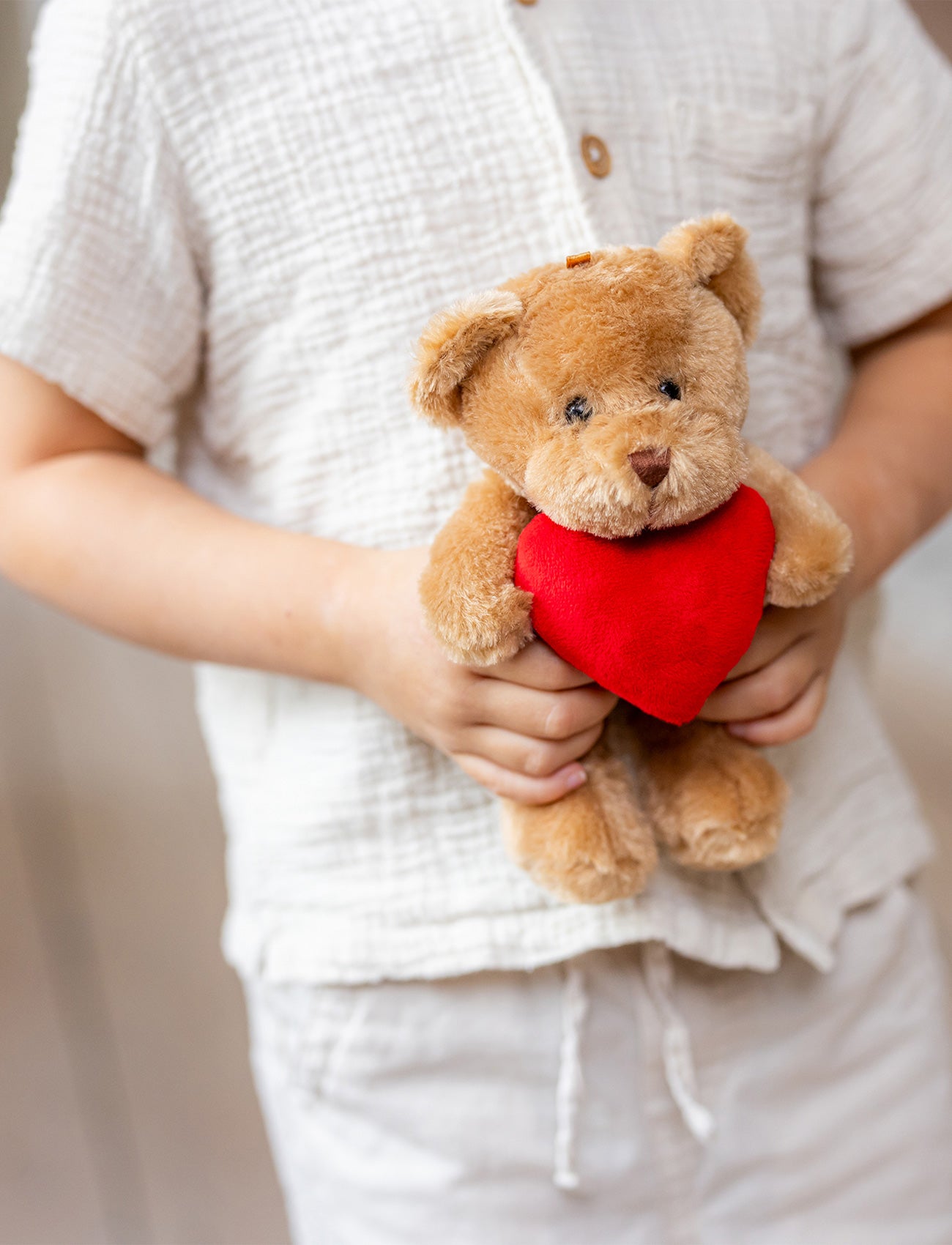 Theo with Heart, Teddy Bear