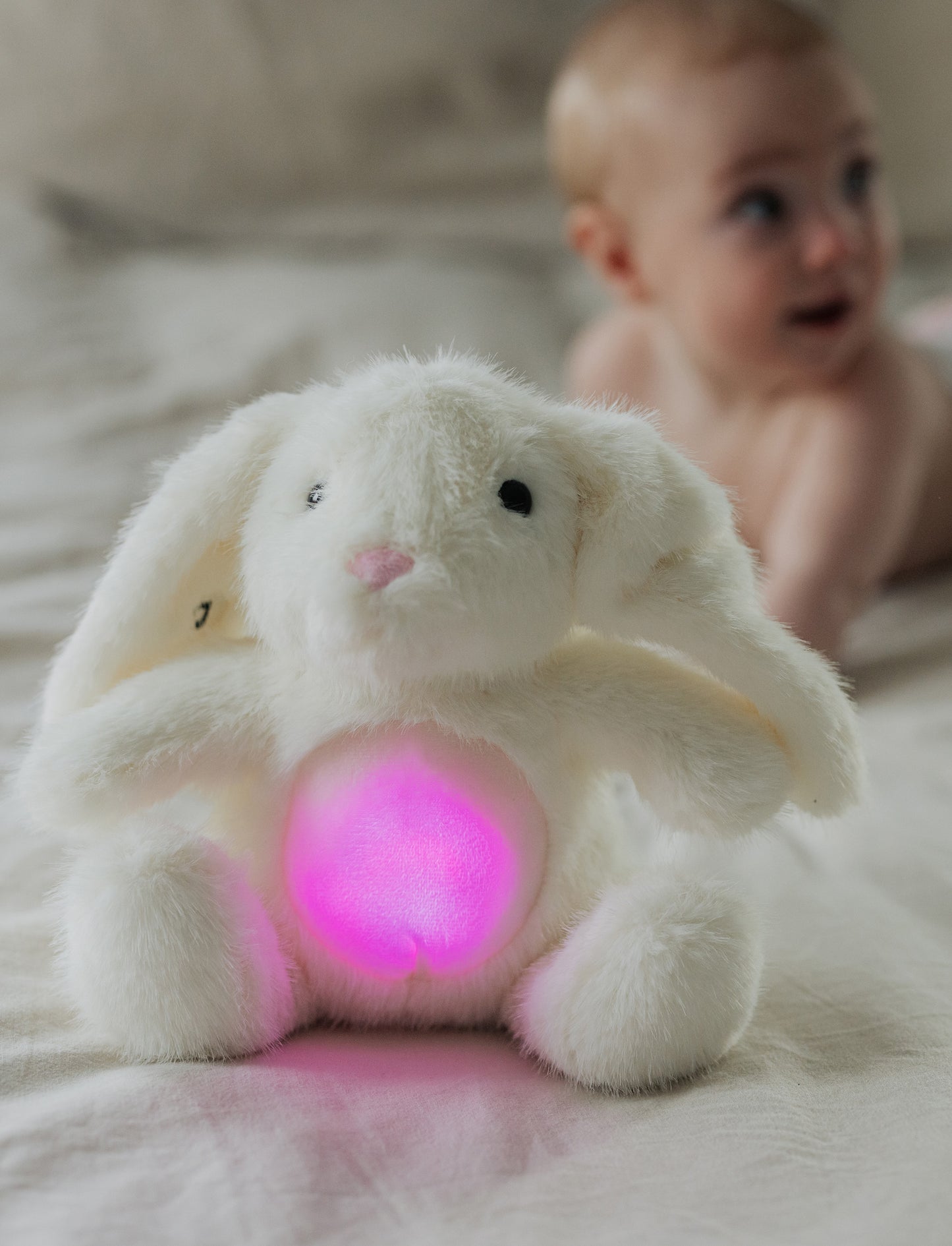 Nightlight with sounds, Bunny