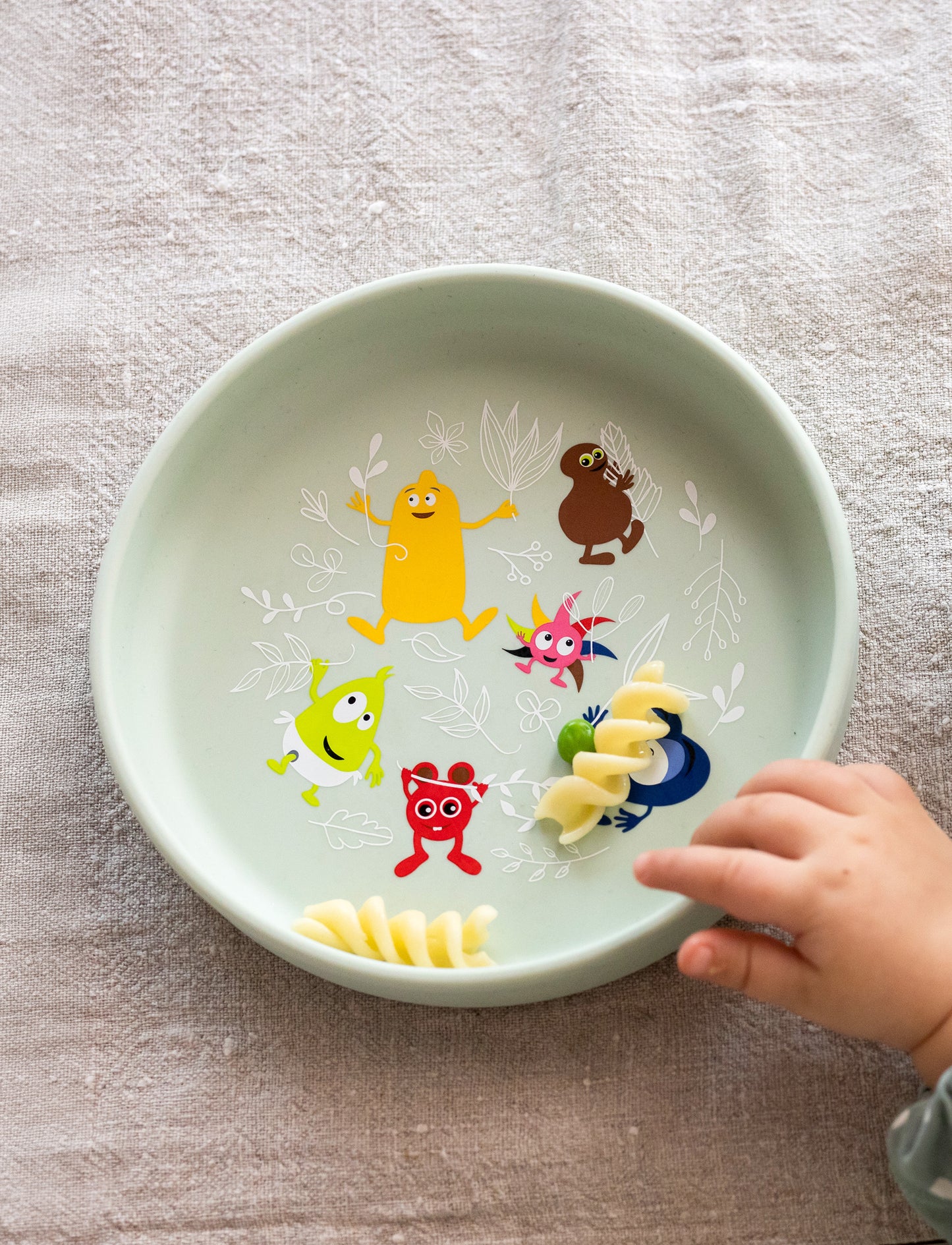 Babblarna, Dinner Set in Silicone