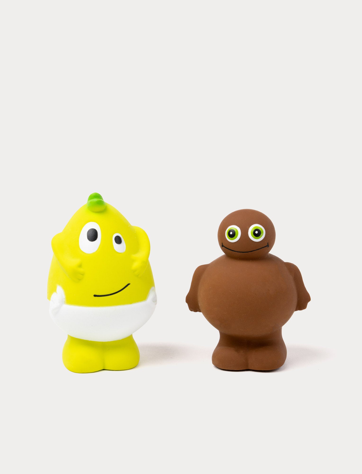  Image of Babblarna, Figurer i naturgummi, Babba/Dadda