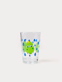 Sturdy acrylic cup featuring Bolibompa Dragon and raindrops