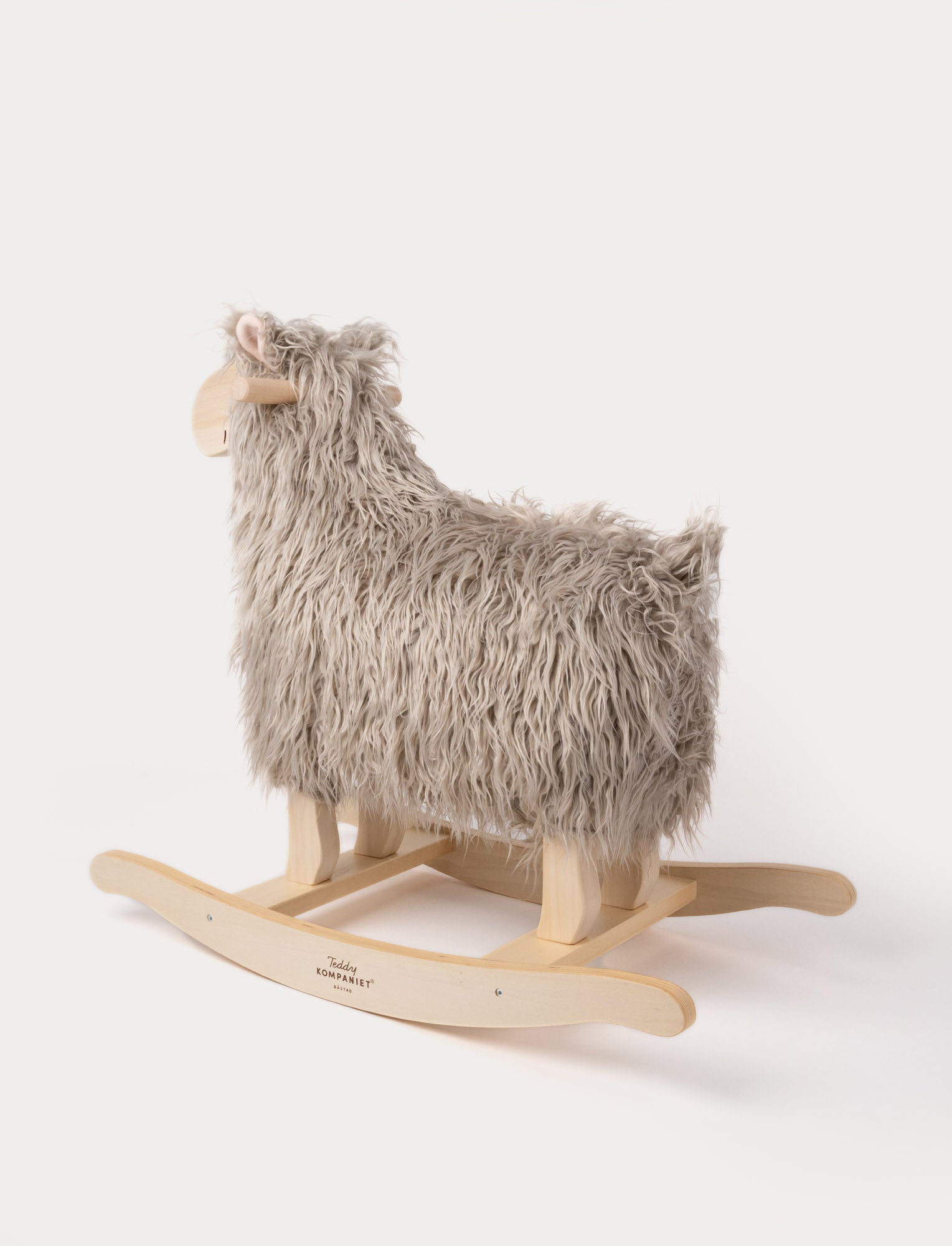 ロージーモンスター　teddy boavest Classic Lamb Rocker – Soft & Stylish Gray Rocking Toy – Teddykompaniet