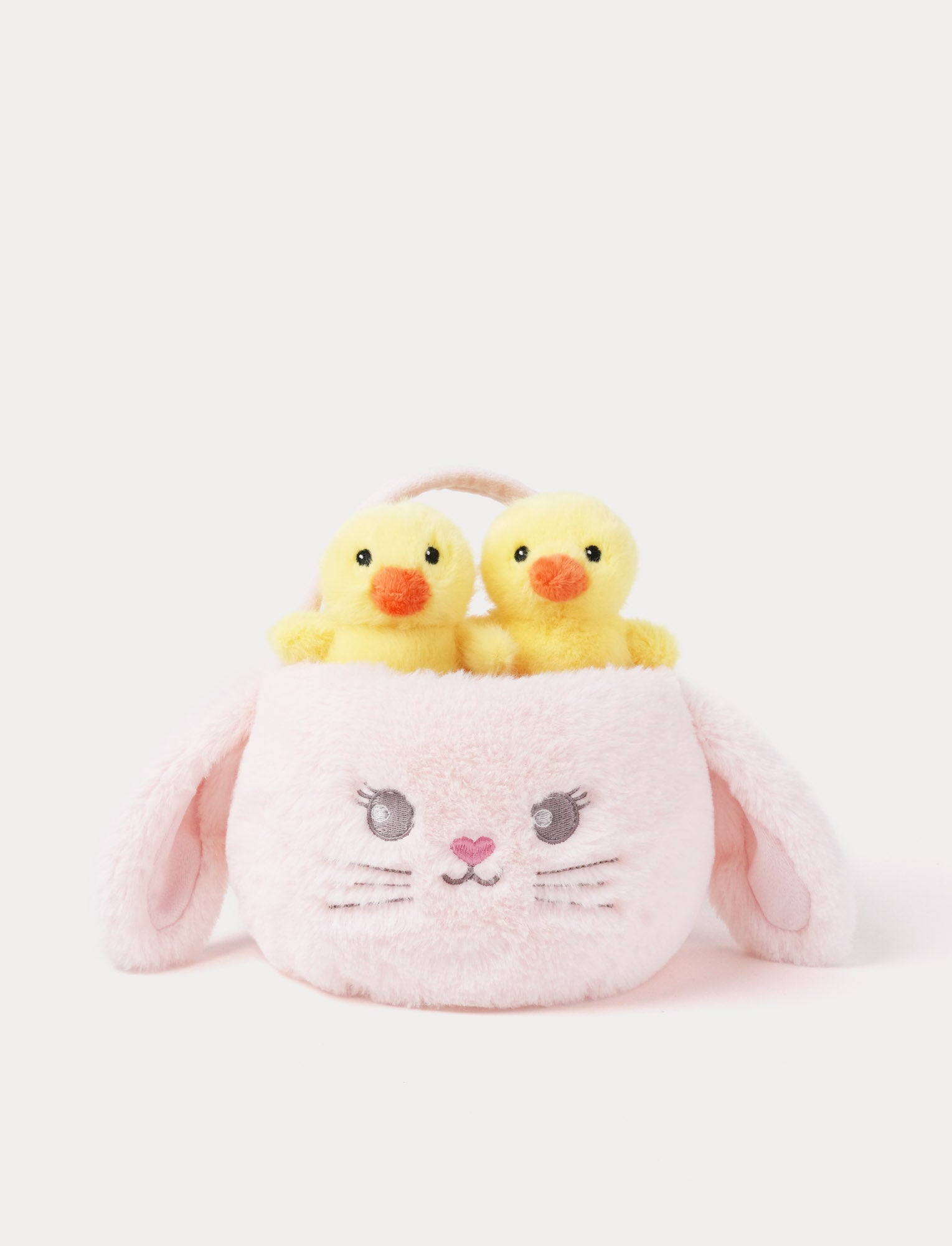  Image of Bunny Basket with Chickens