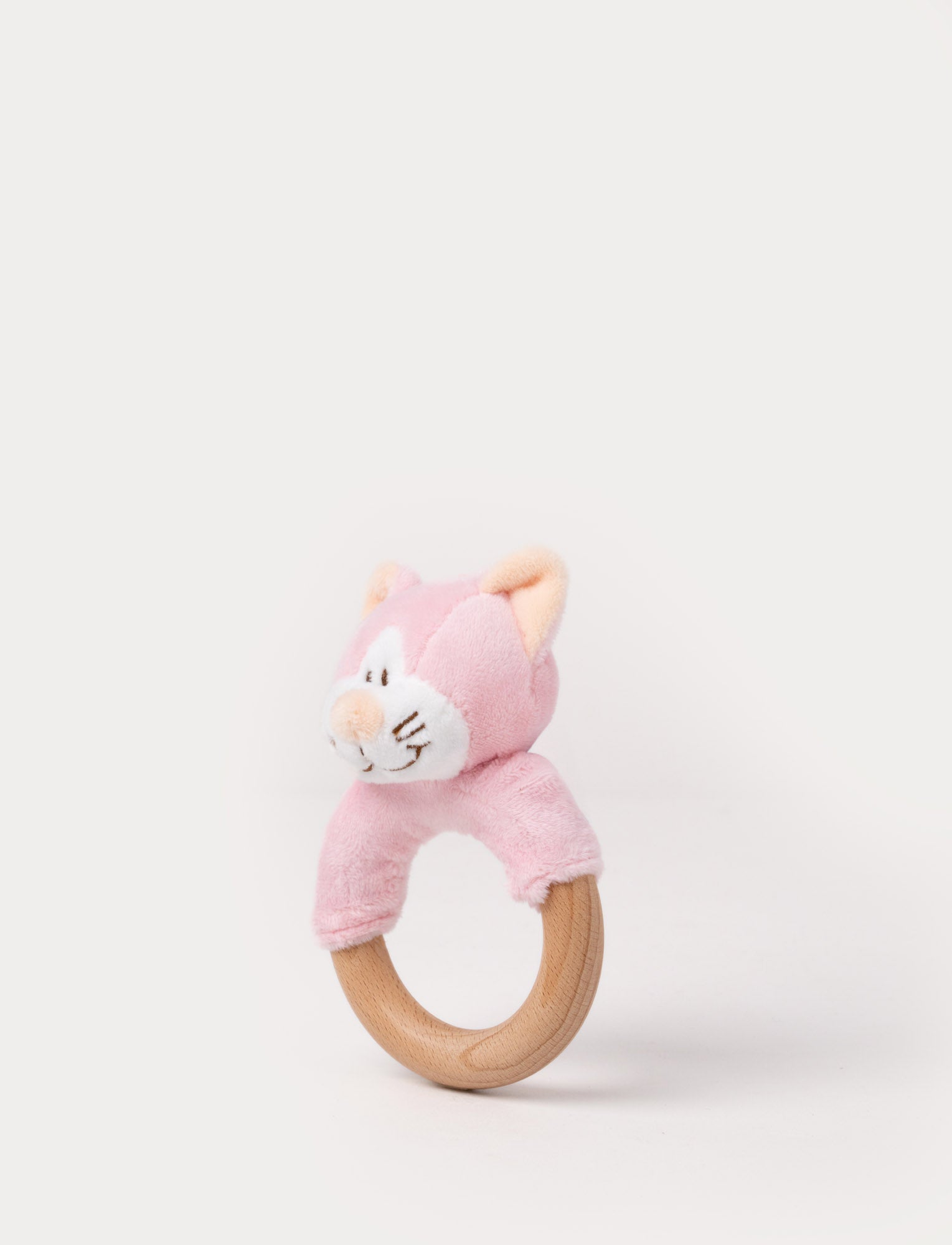  Image of Diinglisar, Rattle with Wooden Ring, Cat
