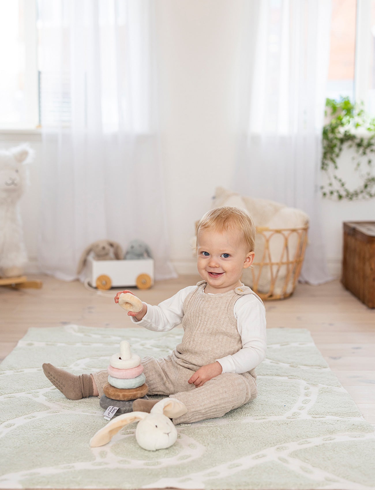 Diinglisar, Stacking Toy, Bunny
