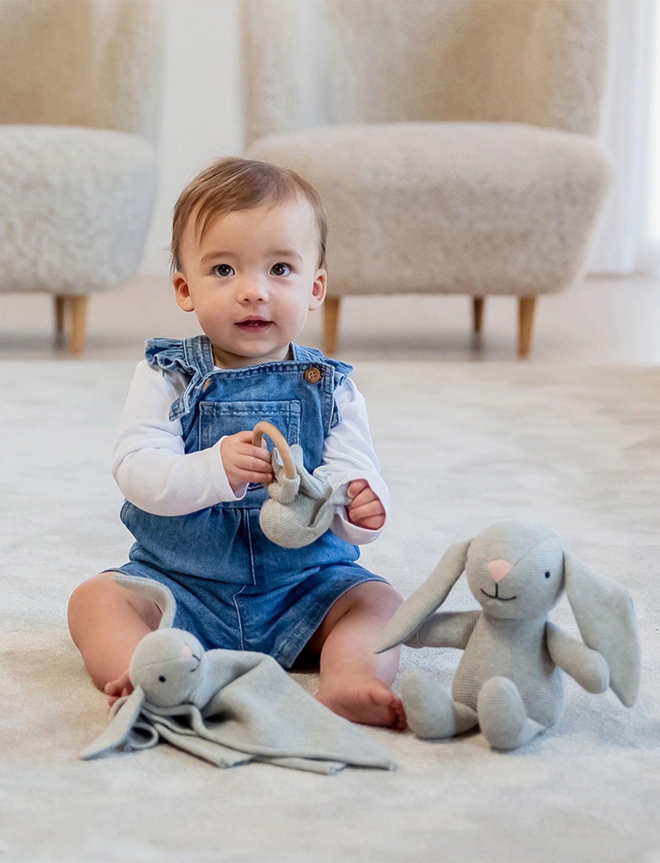 Teddy Baby Giftset, Bunny