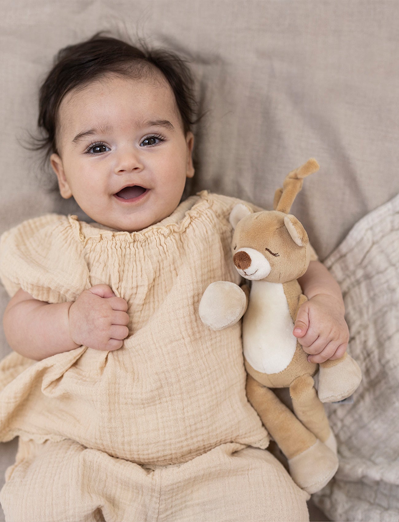 Diinglisar Bear Music Box – Soft and Comforting Sleep Companion