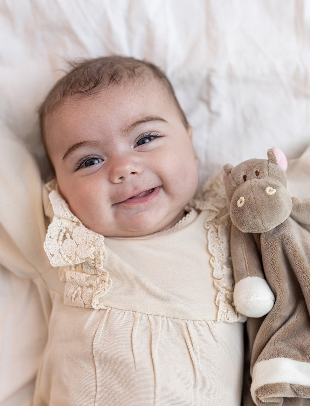 summer infant slumber buddies dozing hippo Teddykompaniet Hippo Baby Blanket