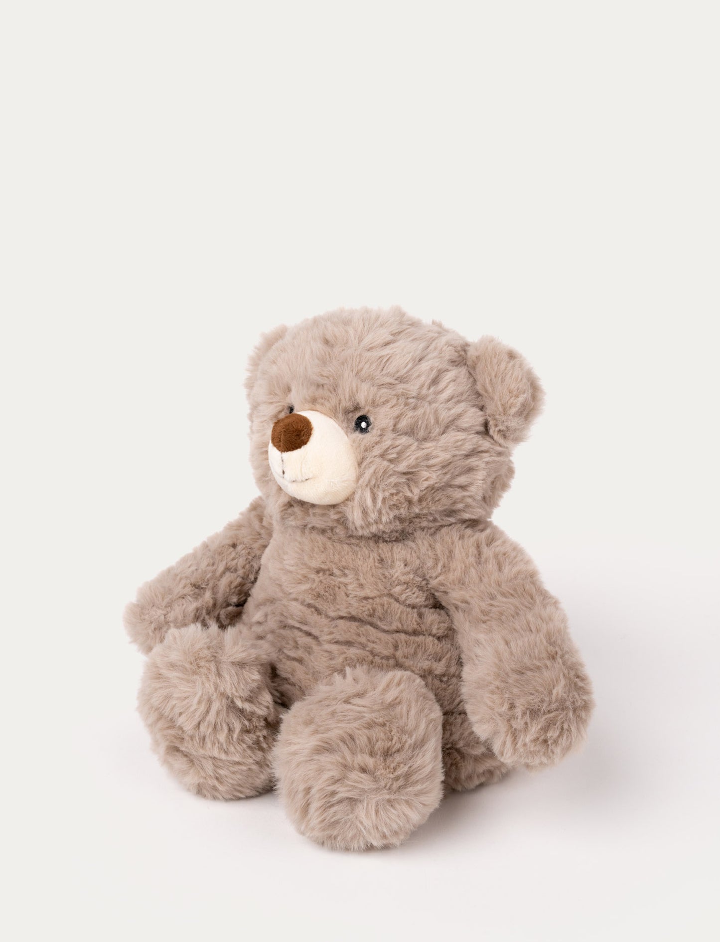 Heatable Stuffed Animal, Teddy Bear with Wavy Fur