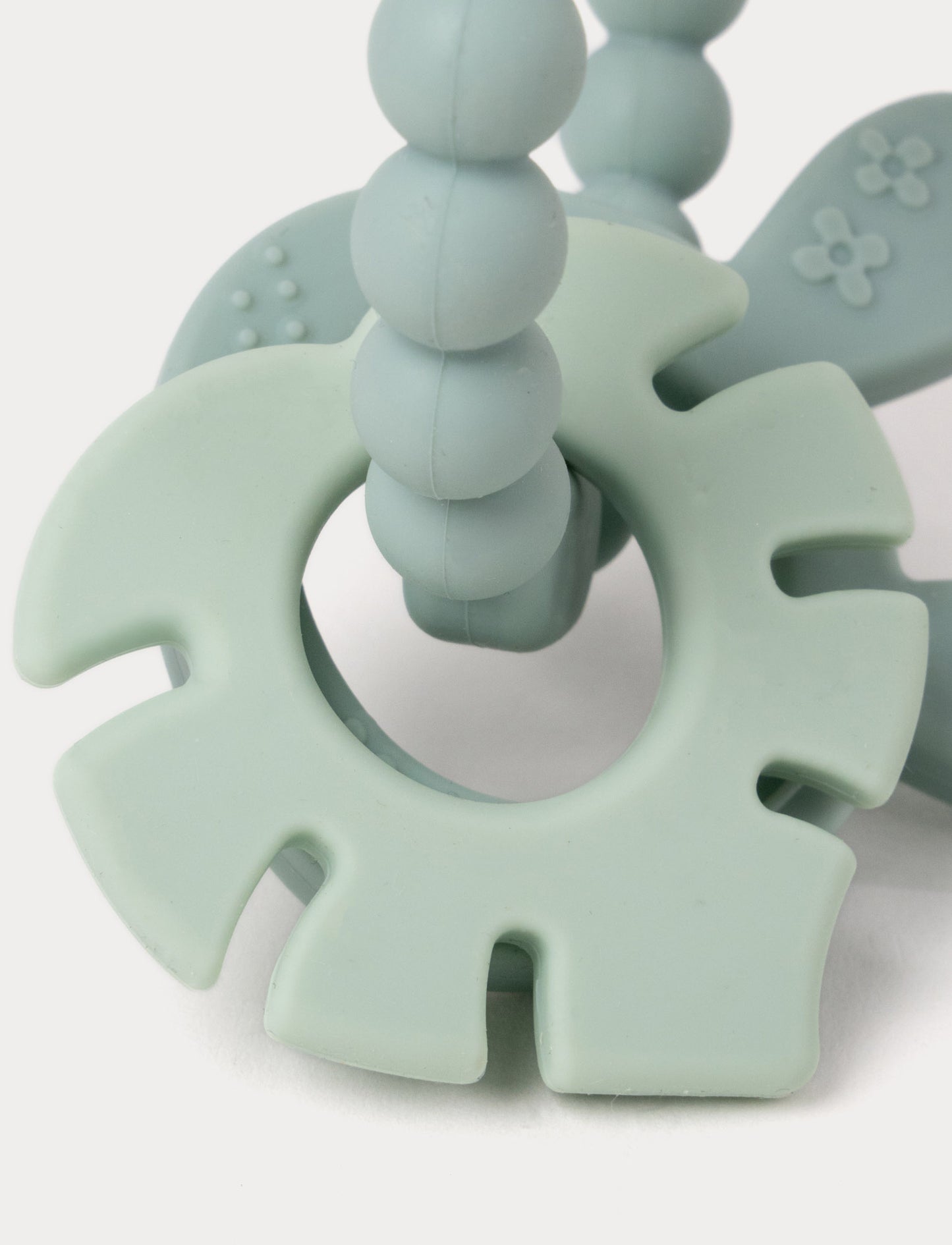Teething Ring in Silicone & Wood