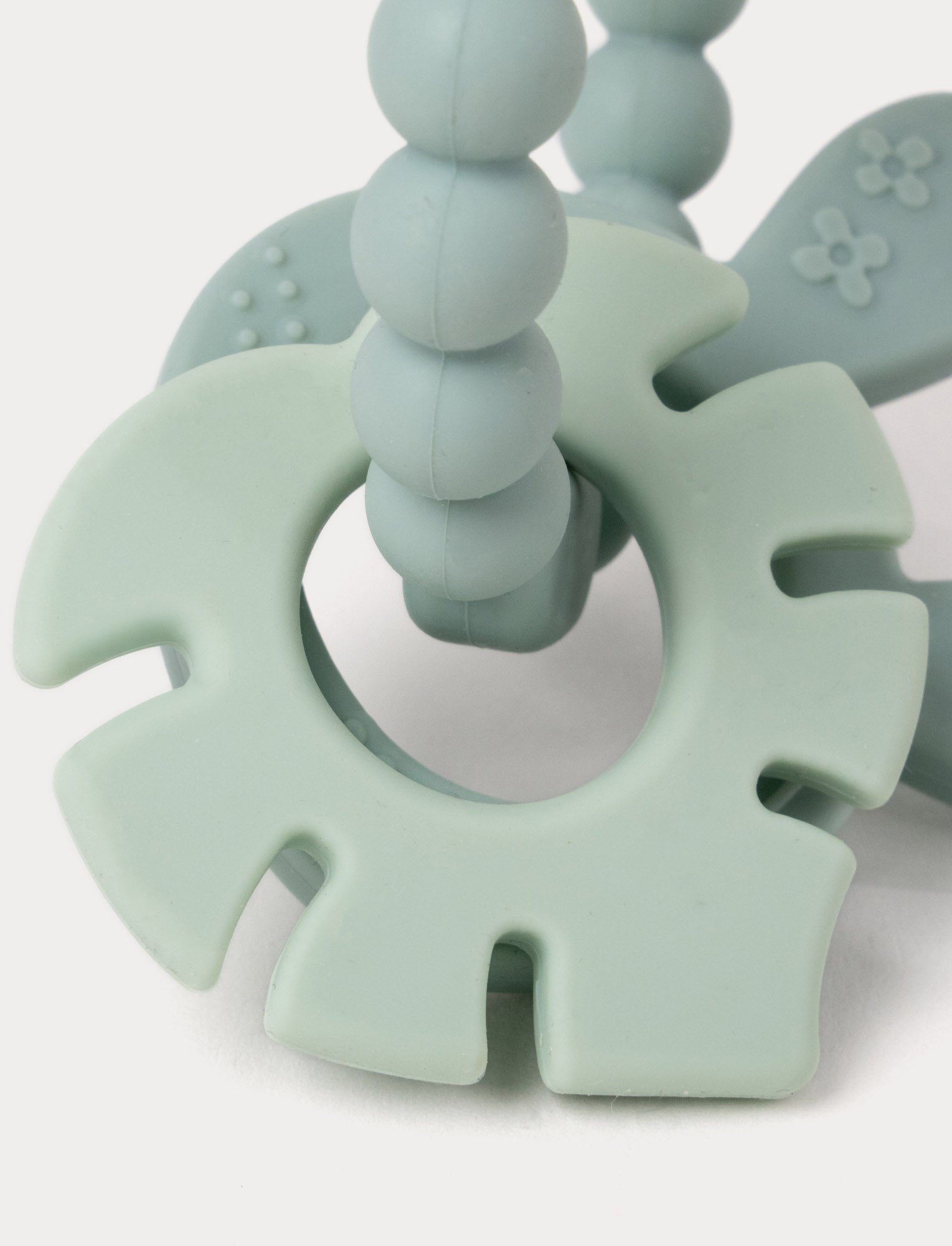  Image of Teething Ring in Silicone & Wood