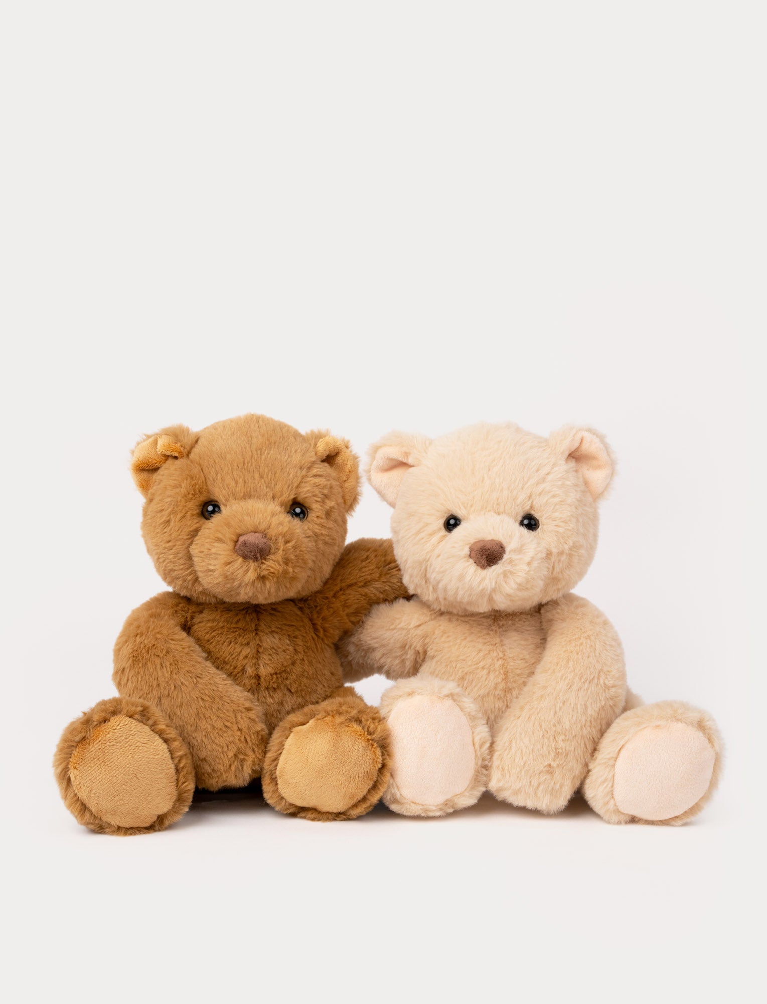 KOMBOバーベル　TEDDY WORKS Hjalmar Teddy Bear – Classic Brown Plush for Play and Cuddles