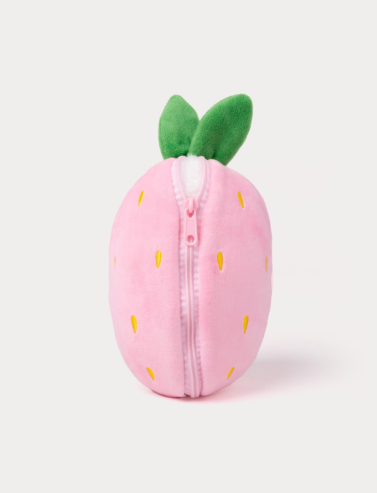 Bunny in Strawberry – Plush Toy with Zipper & Surprise