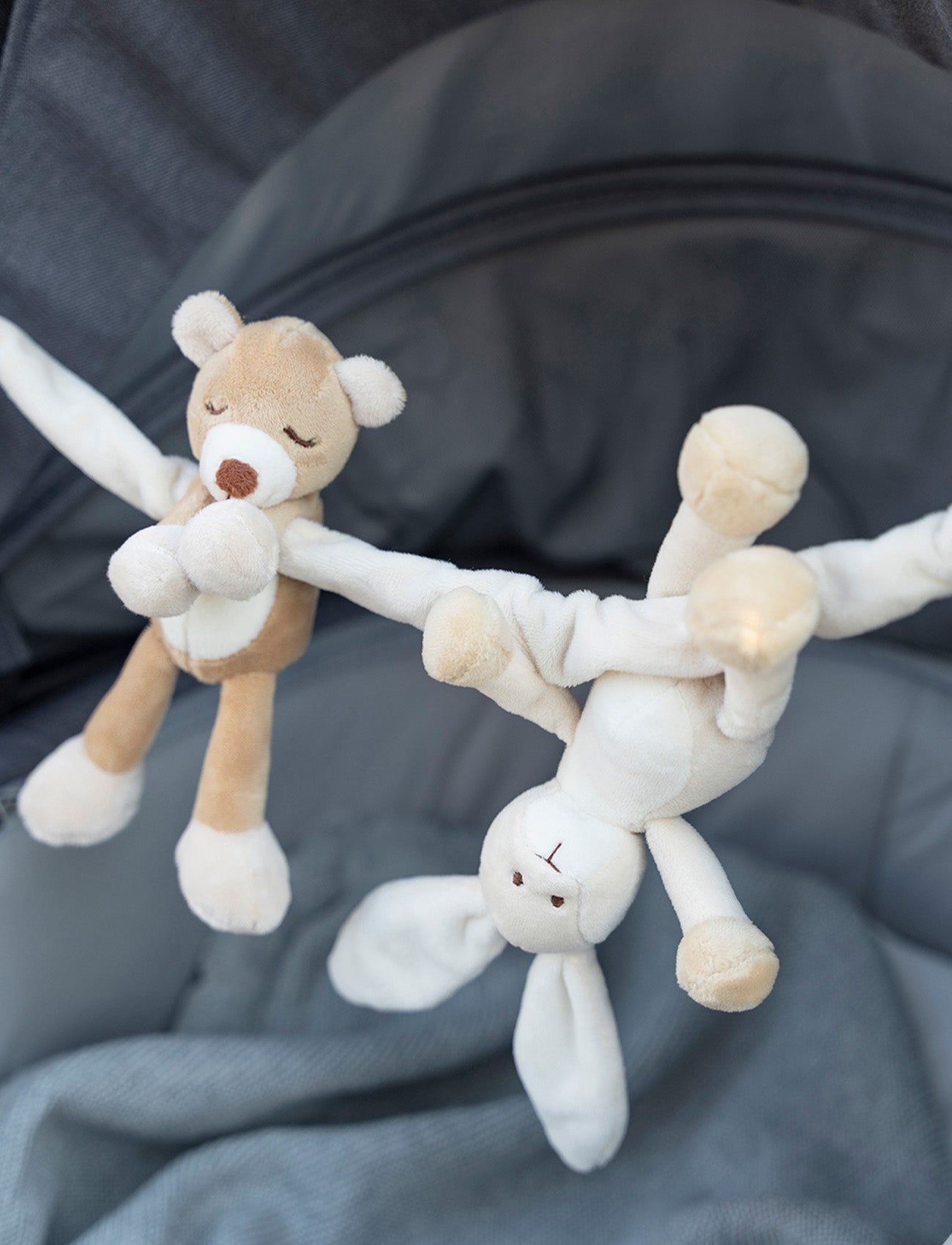 Diinglisar, Stroller Toy, Bunny & Teddy Bear