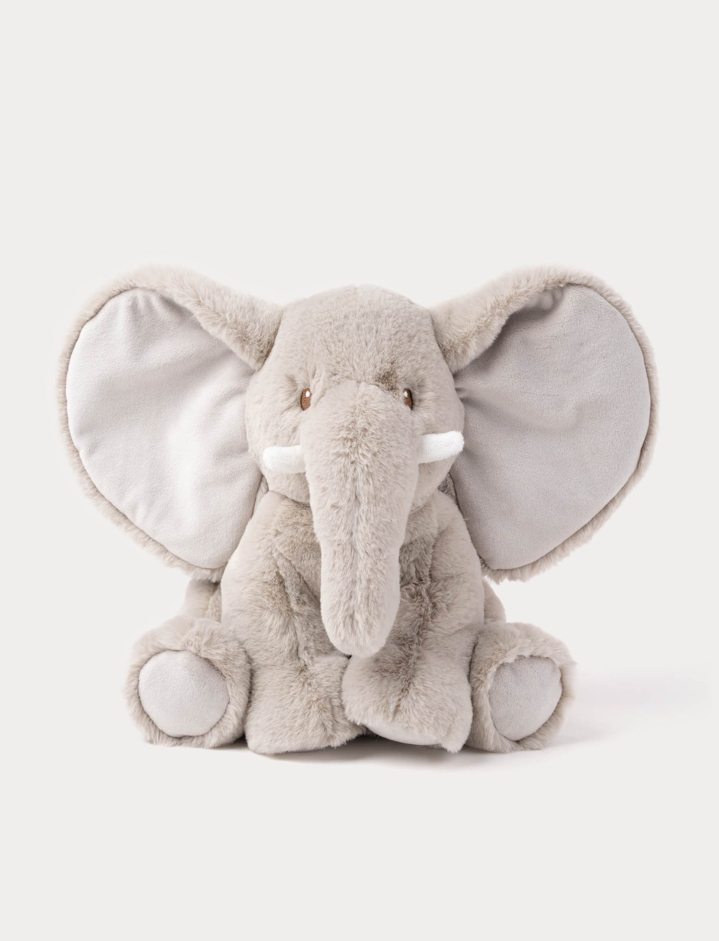 Plush elephant with big ears