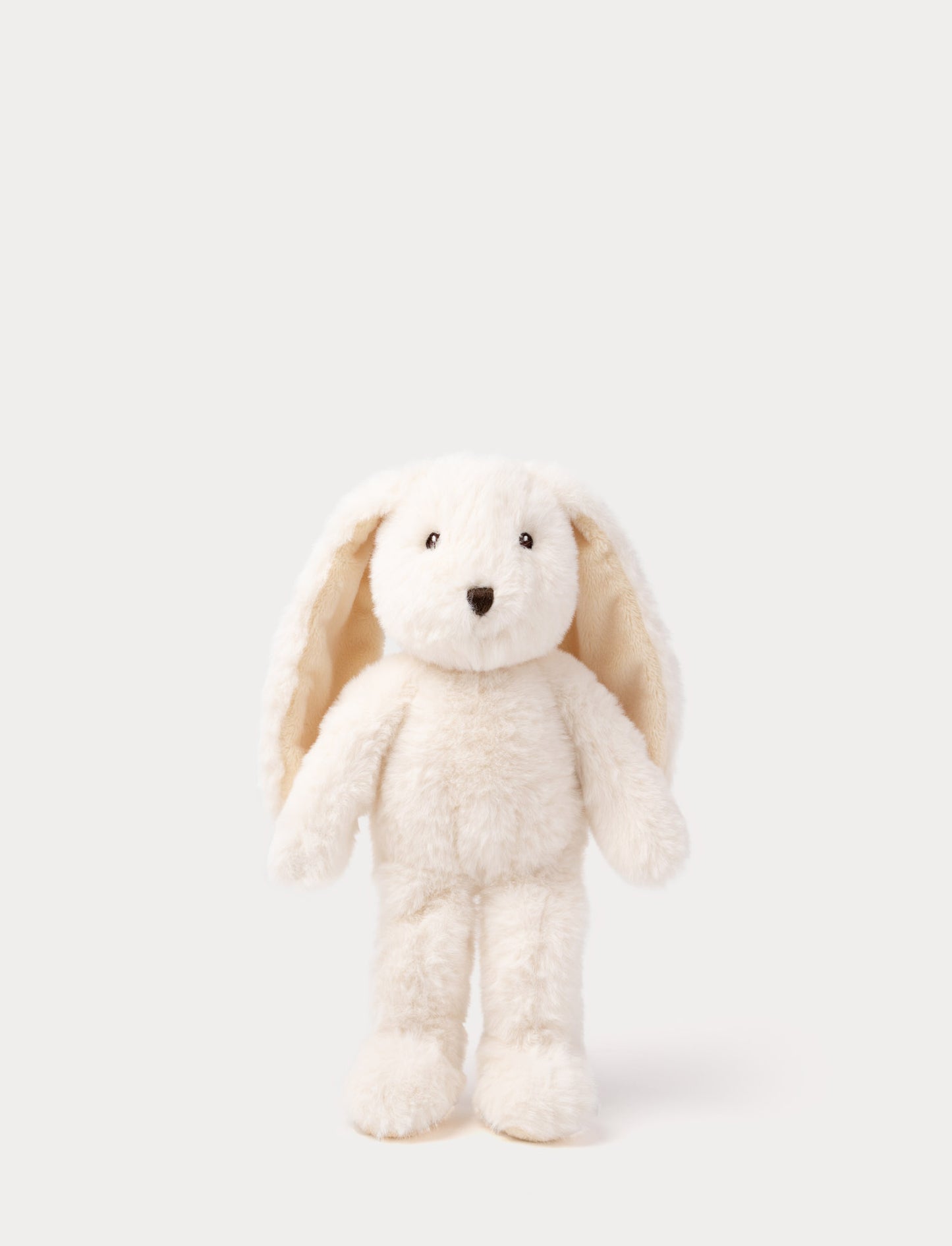 White plush bunny toy 