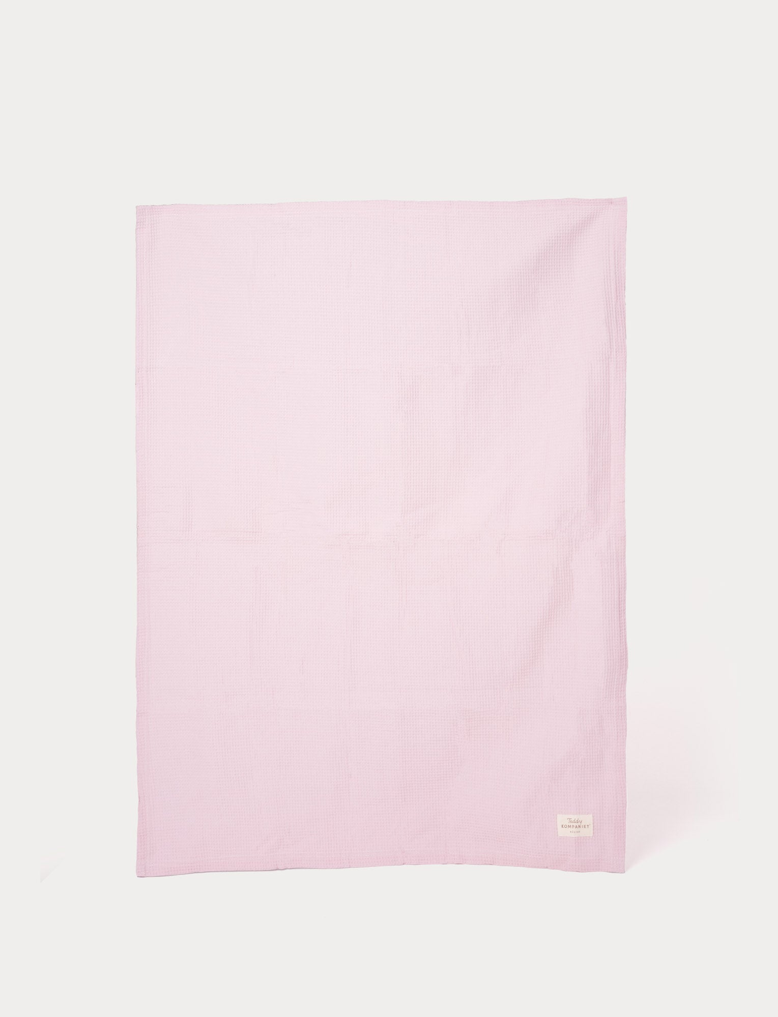  Image of Pink cotton baby blanket