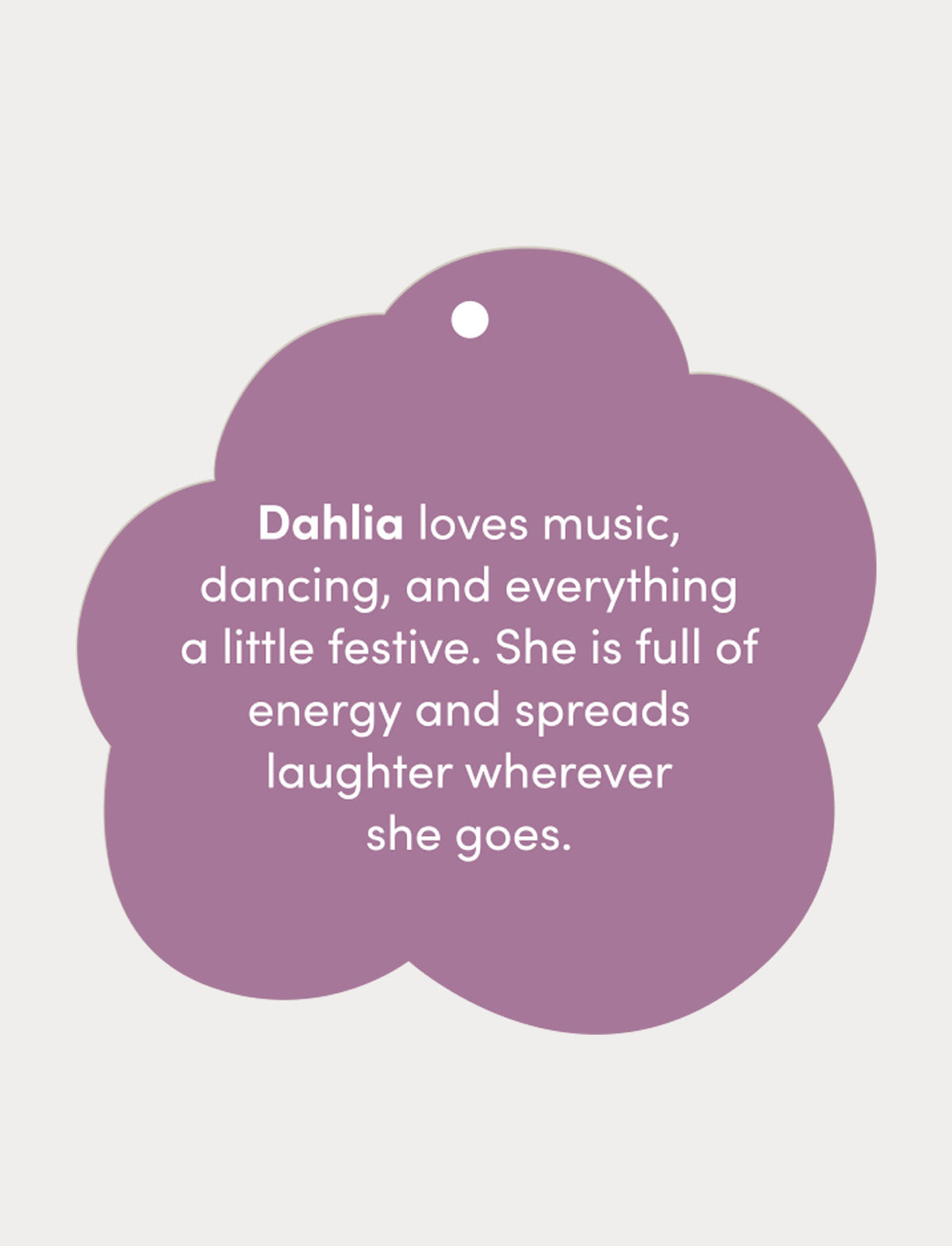 Blooming Bunny, Dahlia