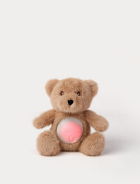 Brown teddy bear nightlight with sound