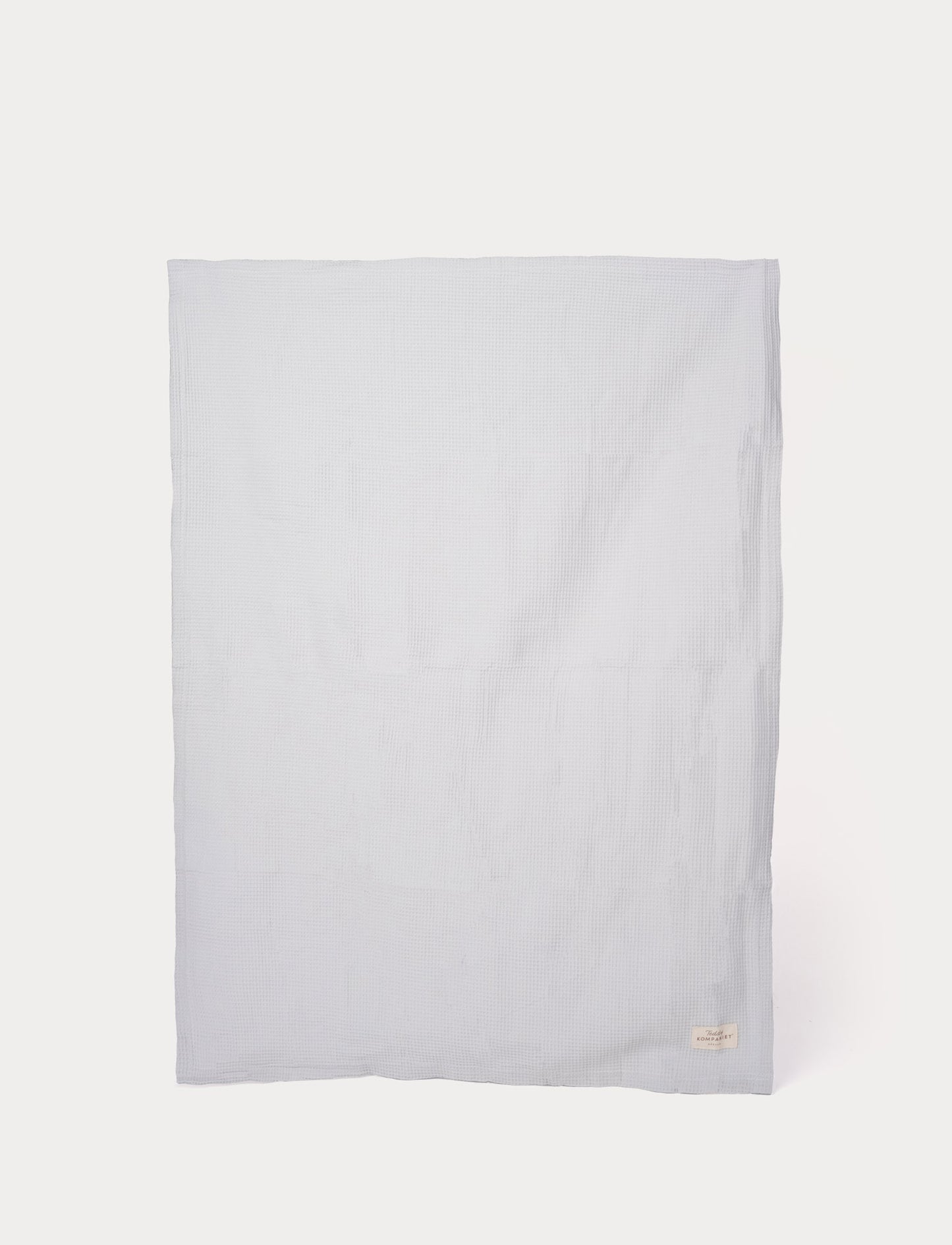 Gray cotton baby blanket 