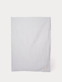 Gray cotton baby blanket 