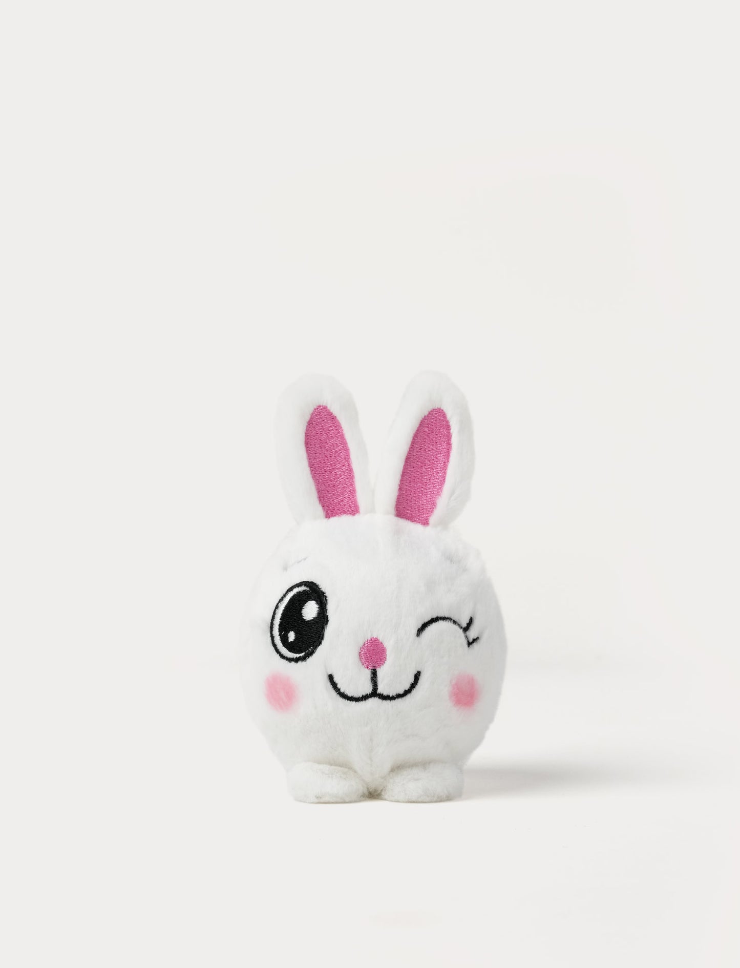 White bunny bouncy ball