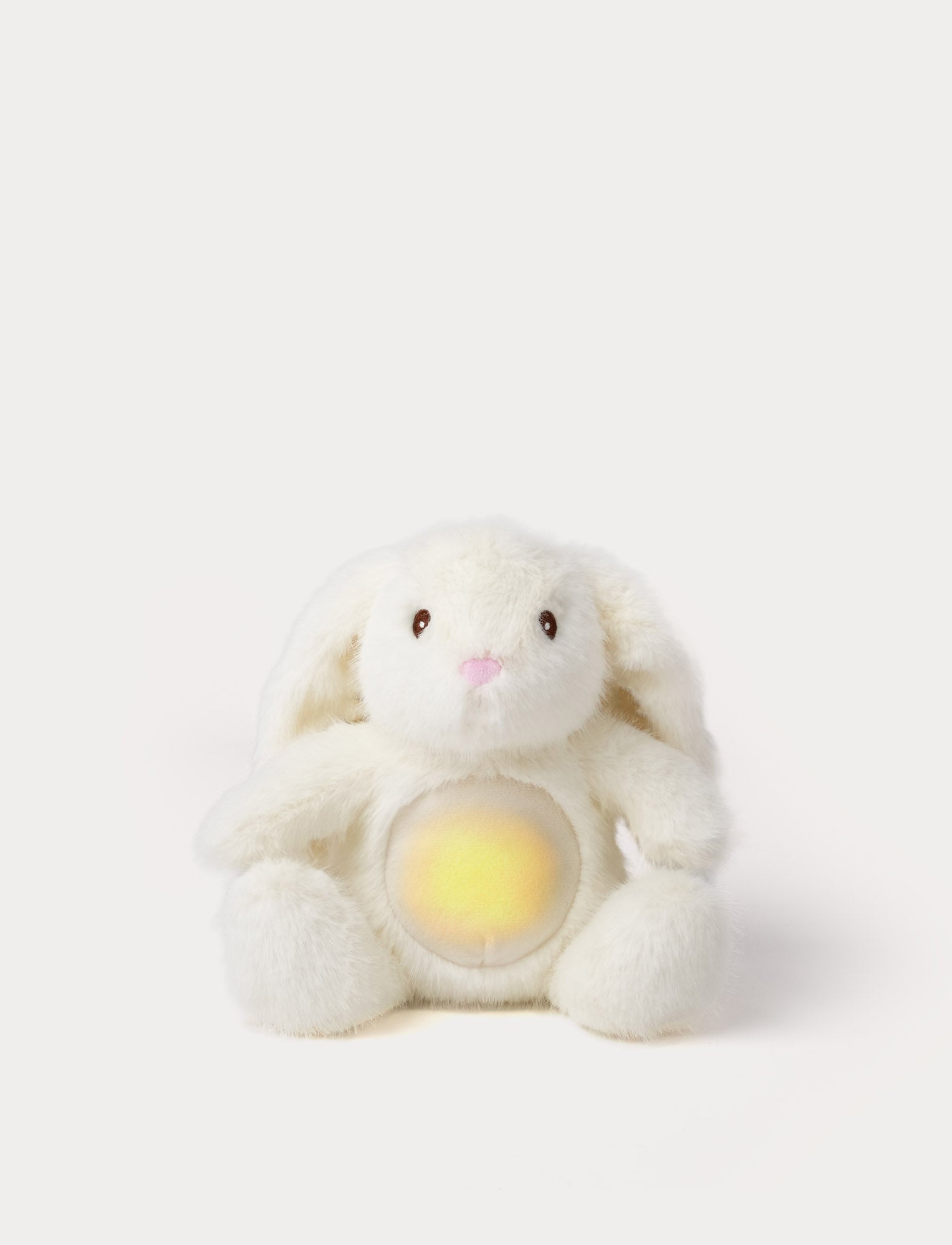  Image of White plush bunny nightlight with sound